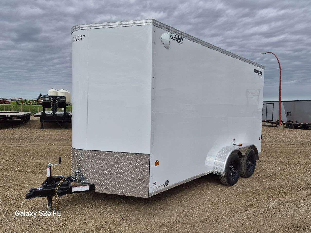 2026 Royal LCH 7' x 14' + V-Nose Cargo Trailer