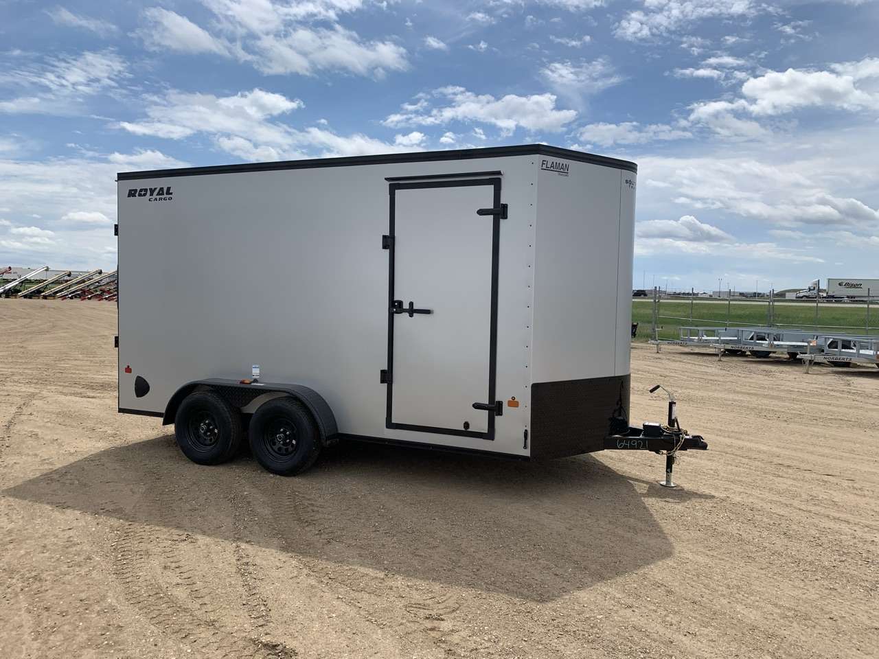 2026 Royal LCH 7' x 14' + V-Nose Cargo Trailer