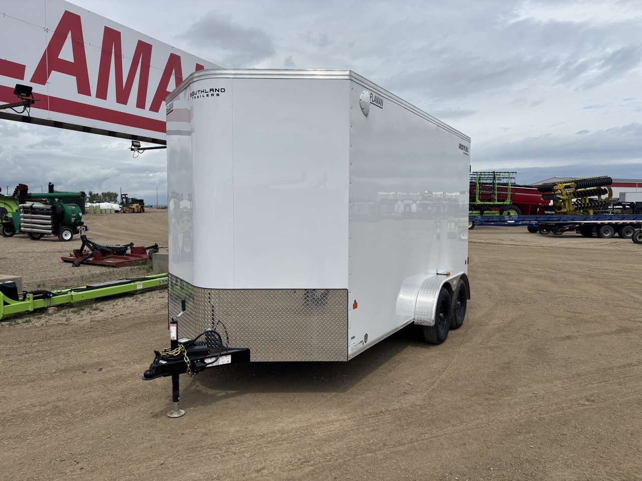 2026 Royal LCH 7' x 14' + V-Nose Cargo Trailer