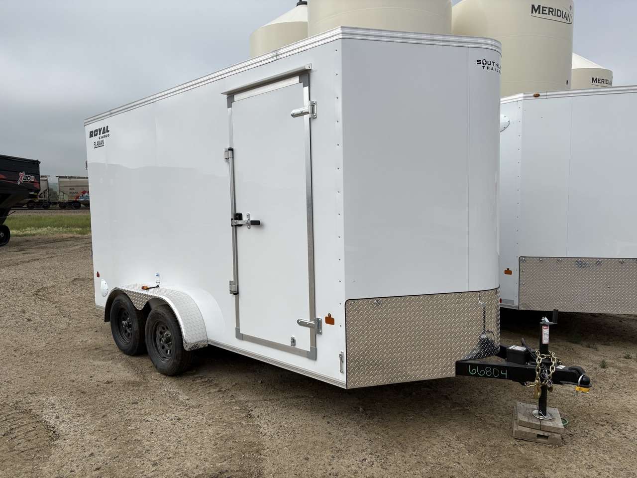 2026 Royal LCH 7' x 14' + V-Nose Cargo Trailer