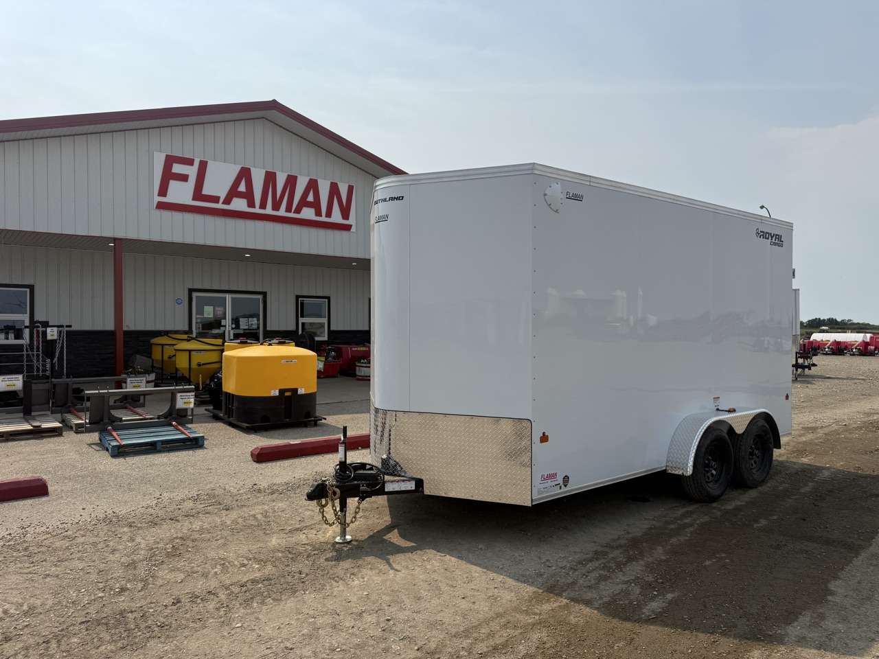 2026 Royal LCH 7' x 14' + V-Nose Cargo Trailer