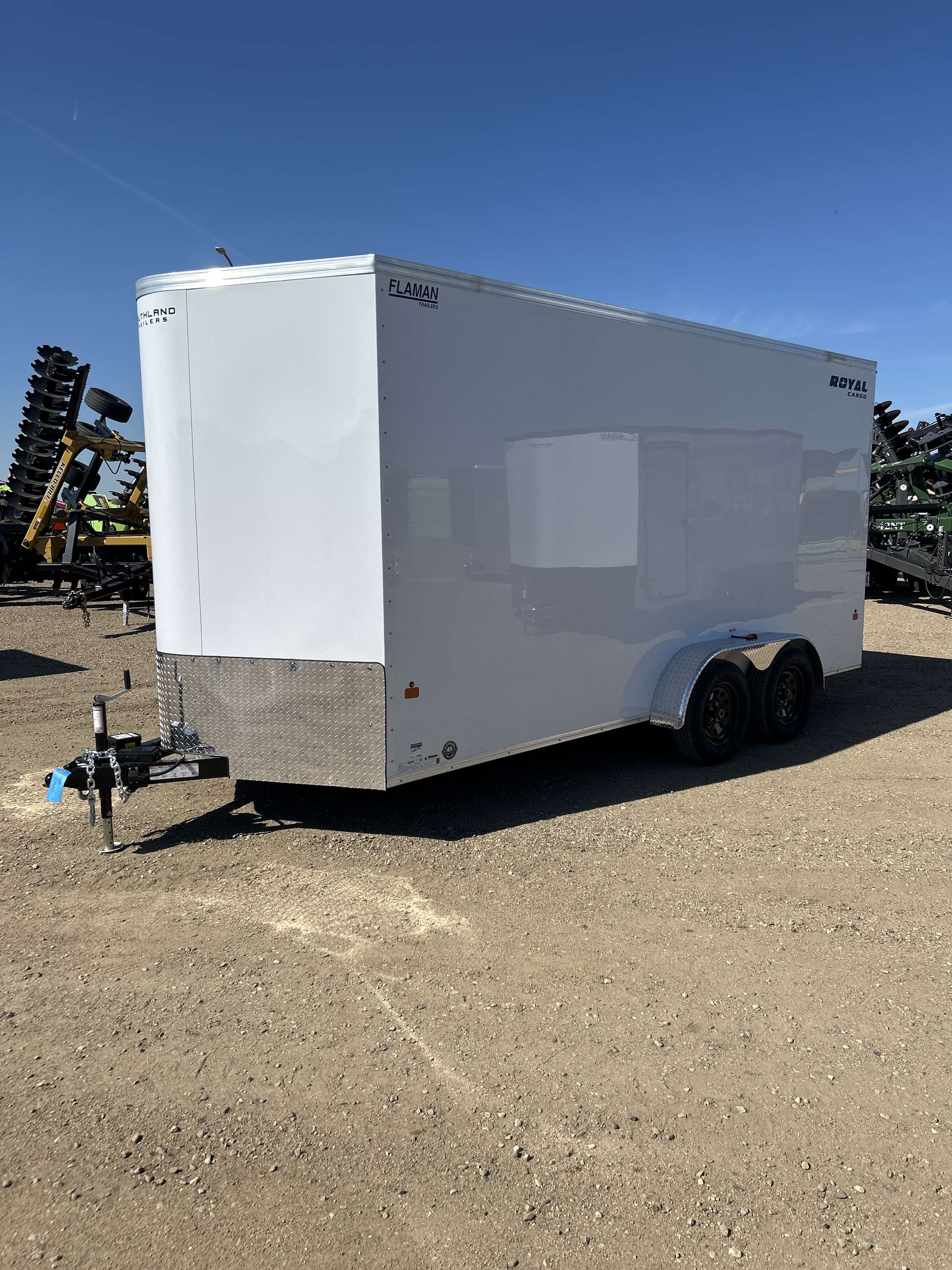 2026 Royal LCH 7' x 16' + V-Nose Cargo Trailer