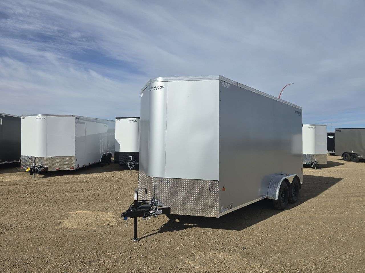 2026 Royal LCH 7' x 16' + V-Nose Cargo Trailer