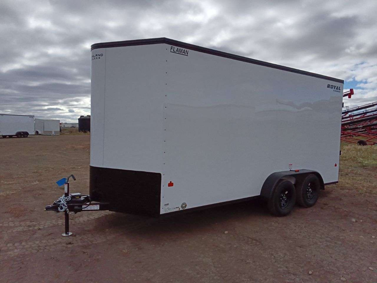 2026 Royal LCH 7' x 16' + V-Nose Cargo Trailer