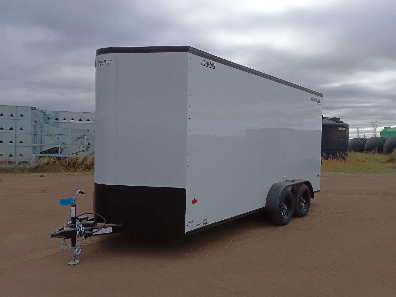 2026 Royal LCH 7' x 16' + V-Nose Cargo Trailer