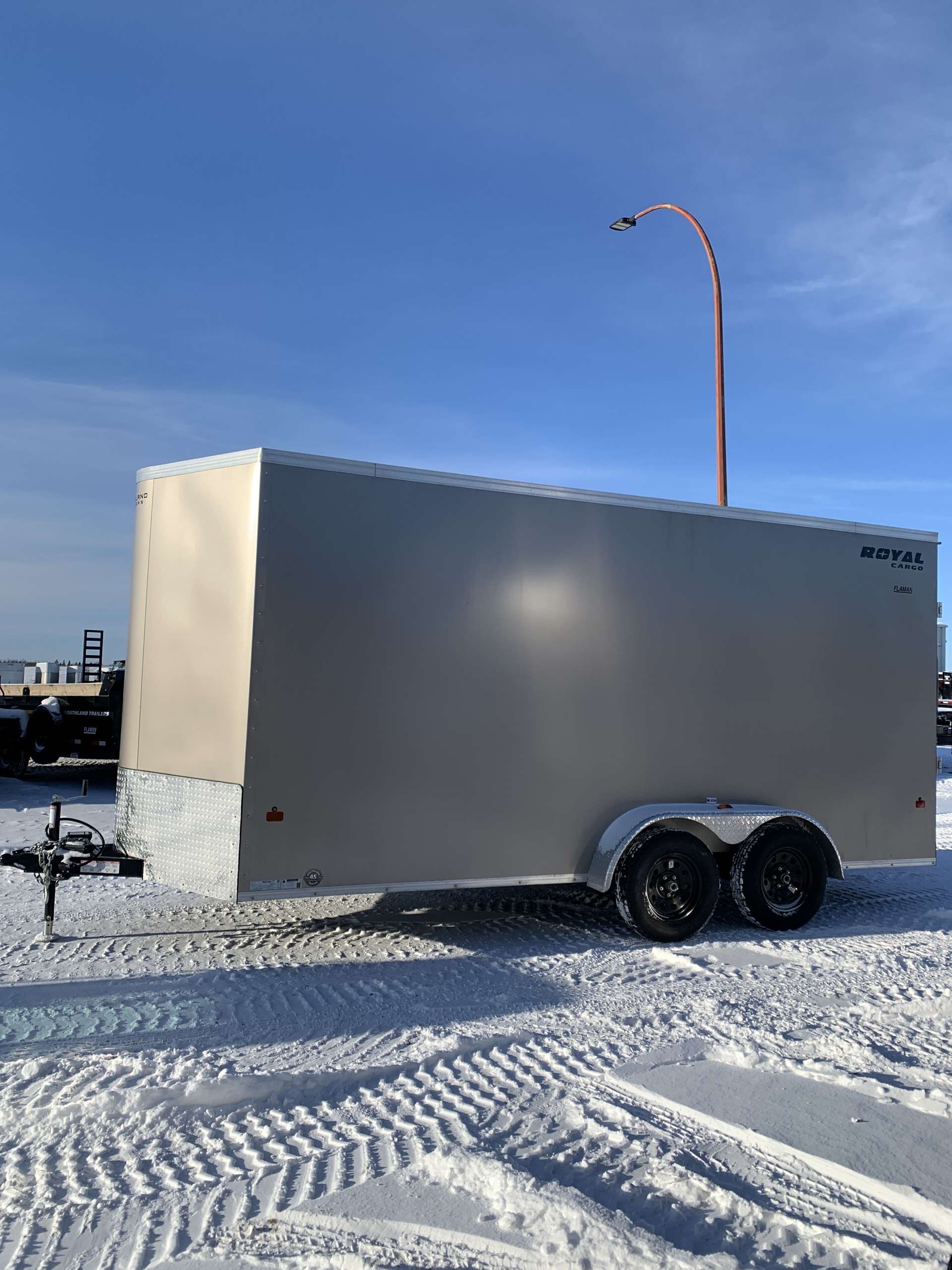 2026 Royal LCH 7' x 16' + V-Nose Cargo Trailer