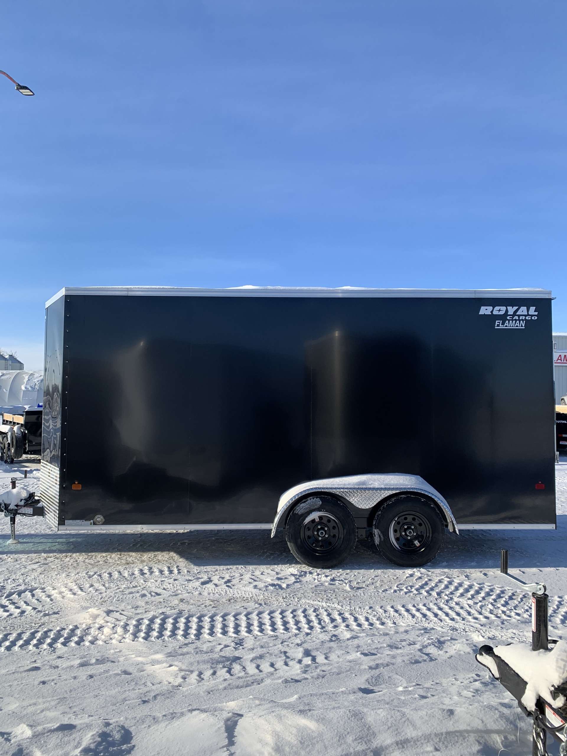 2026 Royal LCH 7' x 16' + V-Nose Cargo Trailer