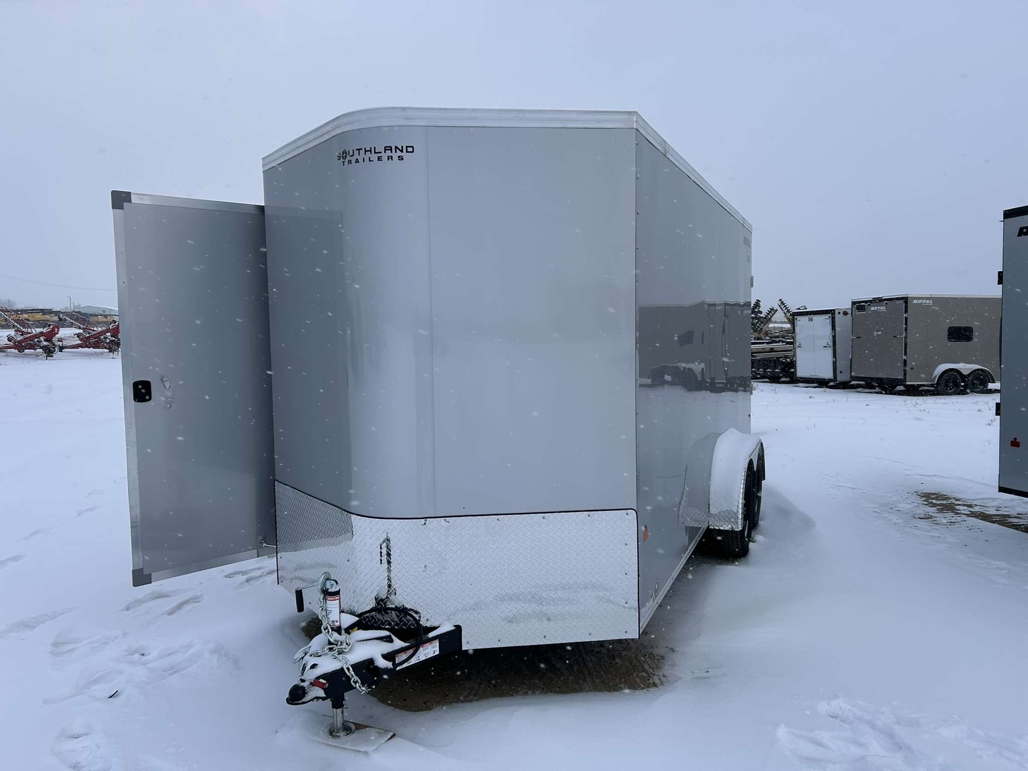 2026 Royal LCH 7' x 16' + V-Nose Cargo Trailer