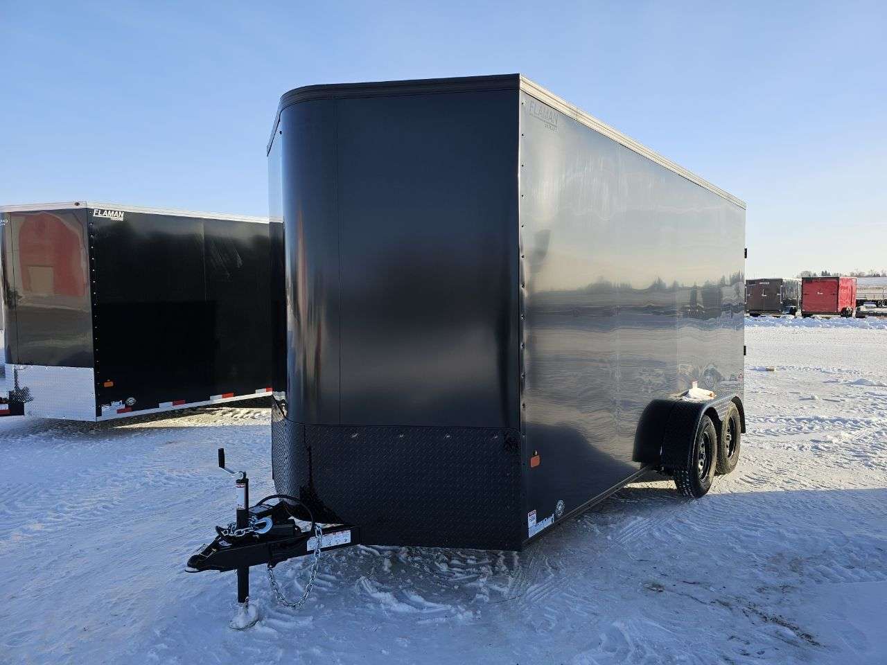 2026 Royal LCH 7' x 16' + V-Nose Cargo Trailer