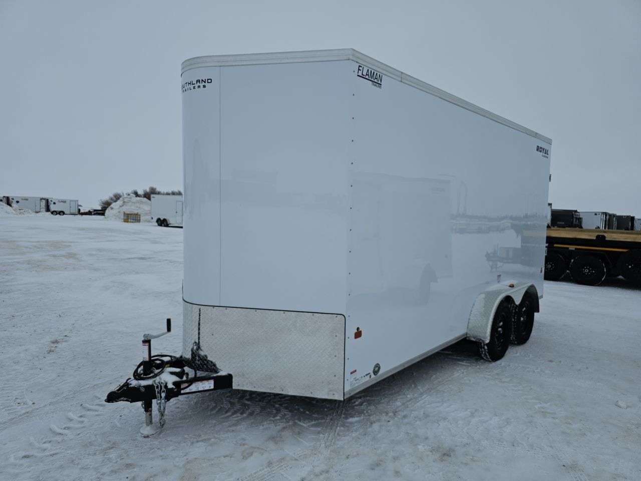 2026 Royal LCH 7' x 16' + V-Nose Cargo Trailer