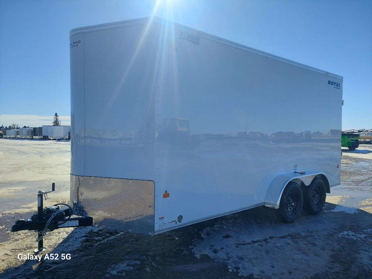 2026 Royal LCH 7' x 16' + V-Nose Cargo Trailer