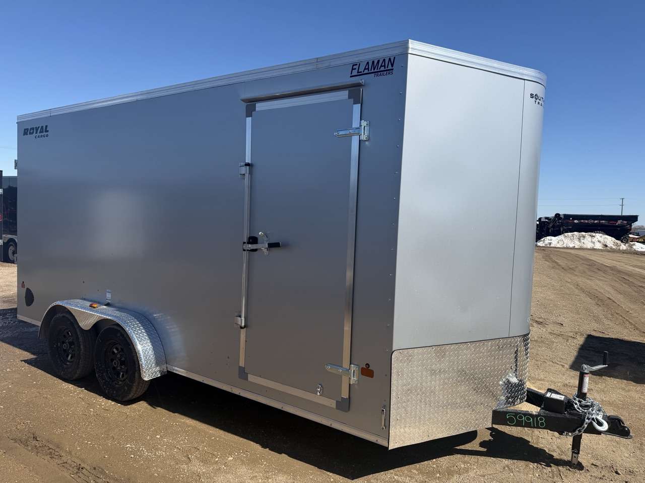 2026 Royal LCH 7' x 16' + V-Nose Cargo Trailer