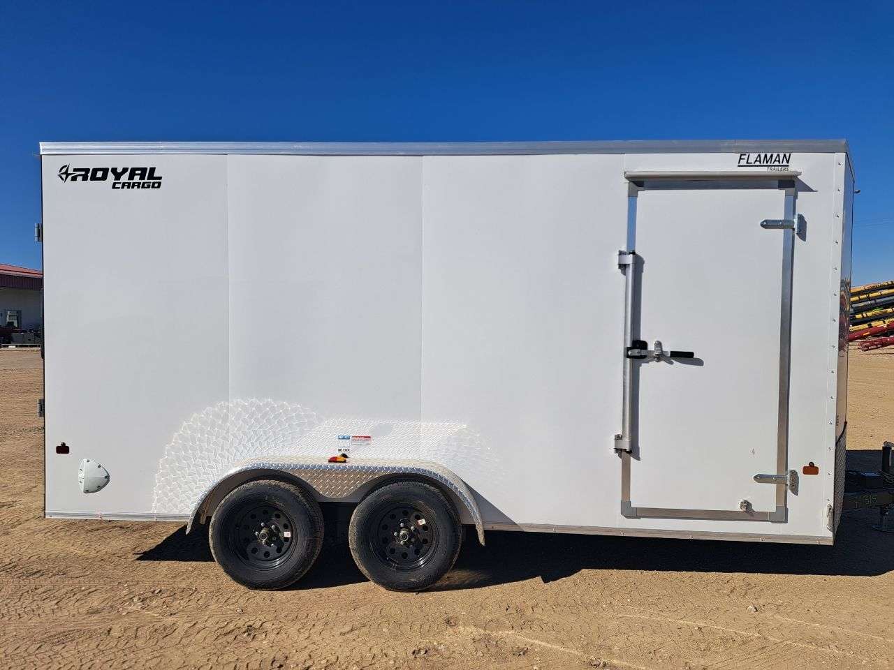 2026 Royal LCH 7' x 16' + V-Nose Cargo Trailer