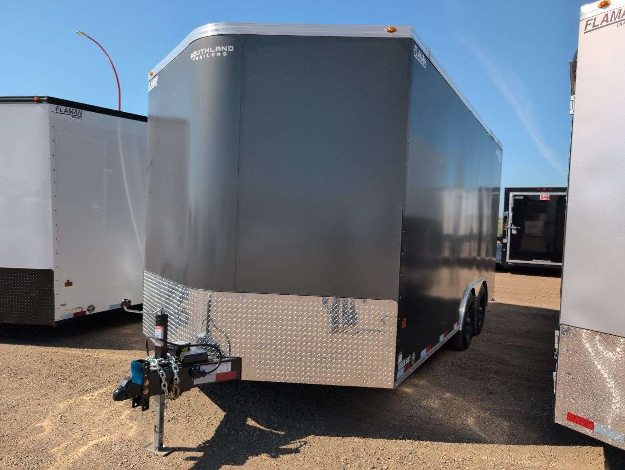 2026 Royal LCH 8'6" x 16' + V-Nose Cargo Trailer