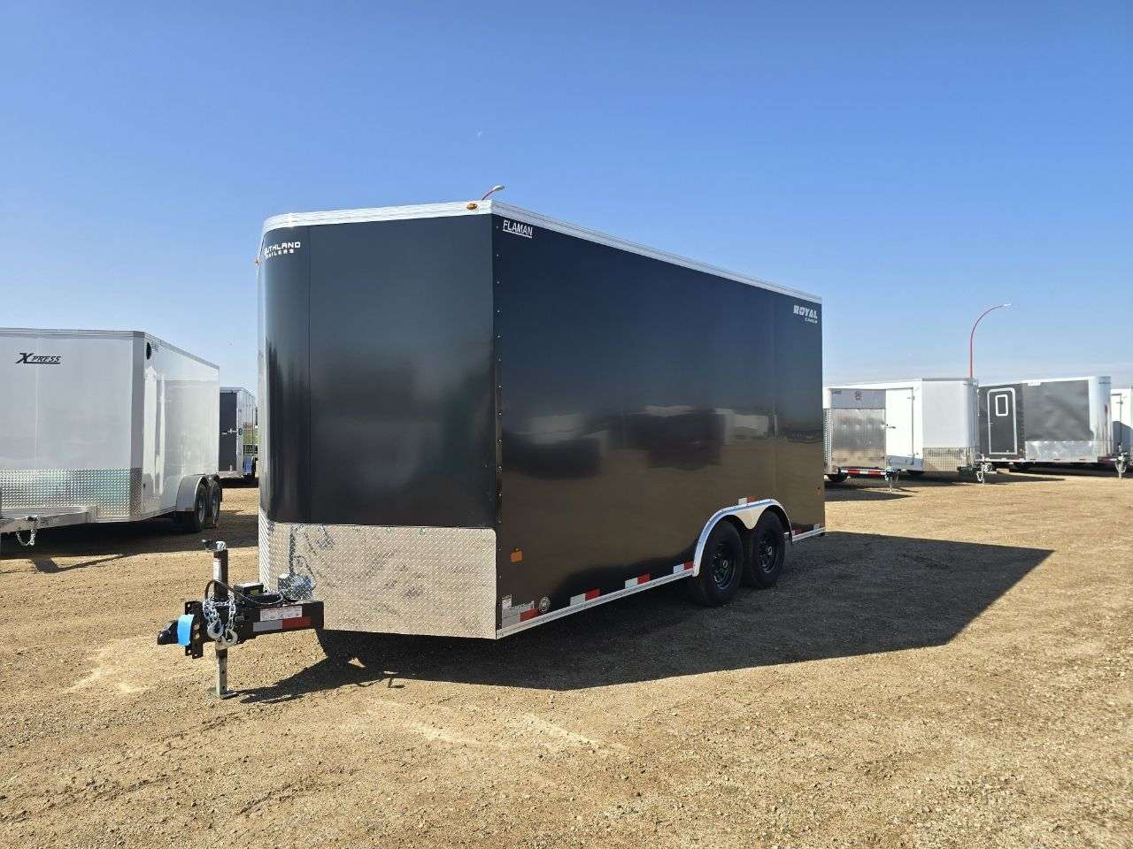2026 Royal LCH 8'6" x 16' + V-Nose Cargo Trailer