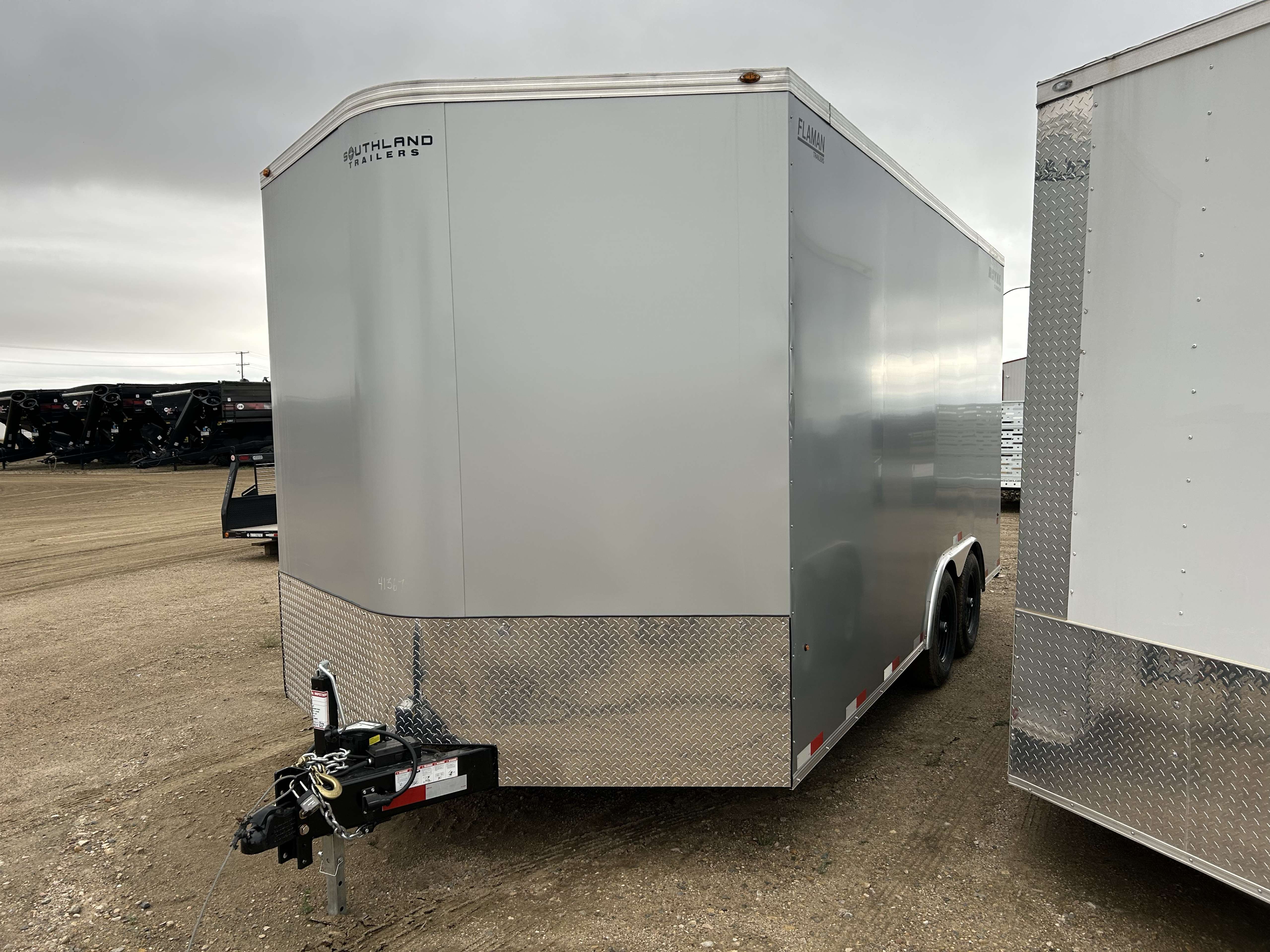 2026 Royal LCH 8'6" x 16' + V-Nose Cargo Trailer