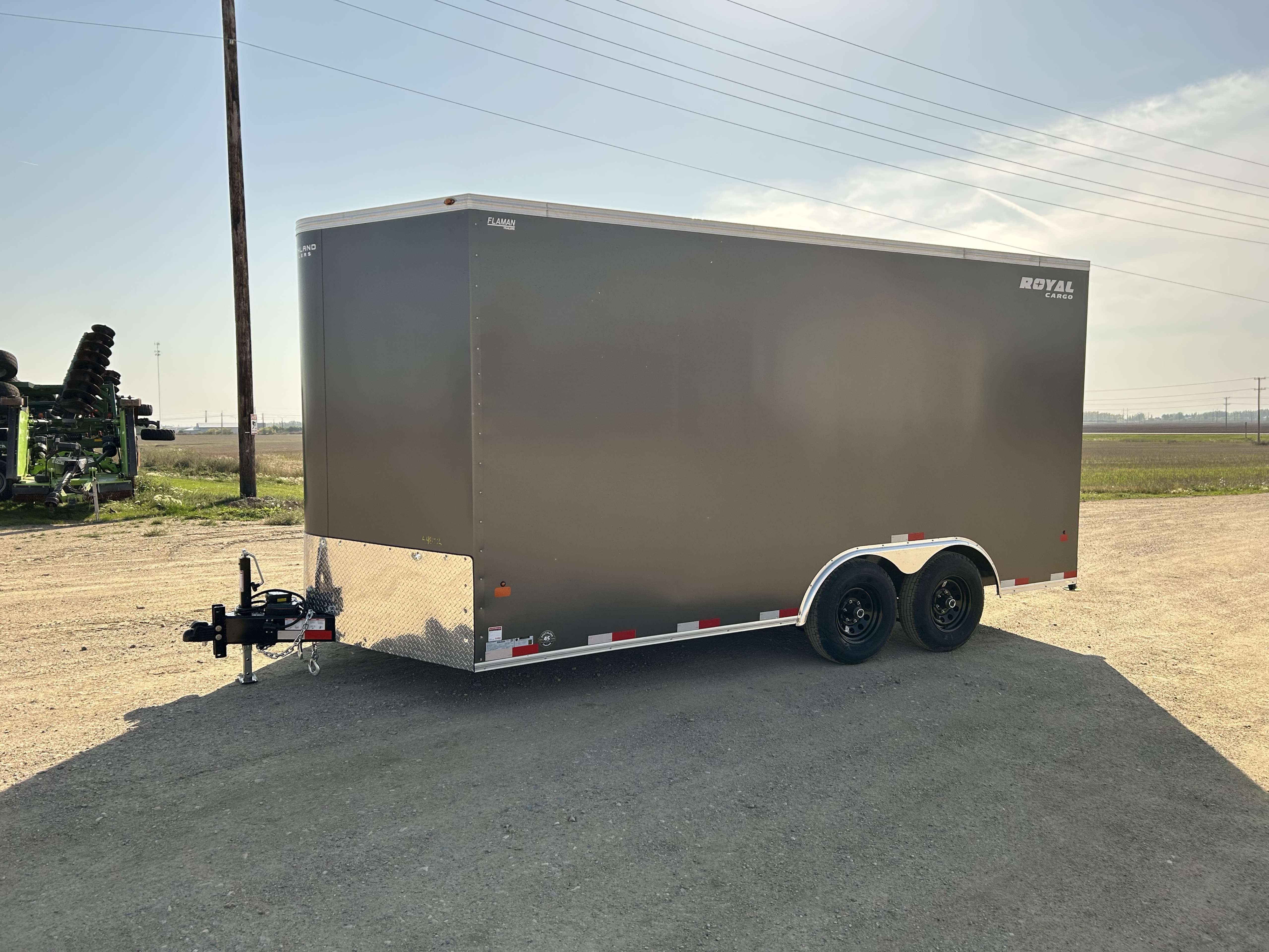2026 Royal LCH 8'6" x 16' + V-Nose Cargo Trailer