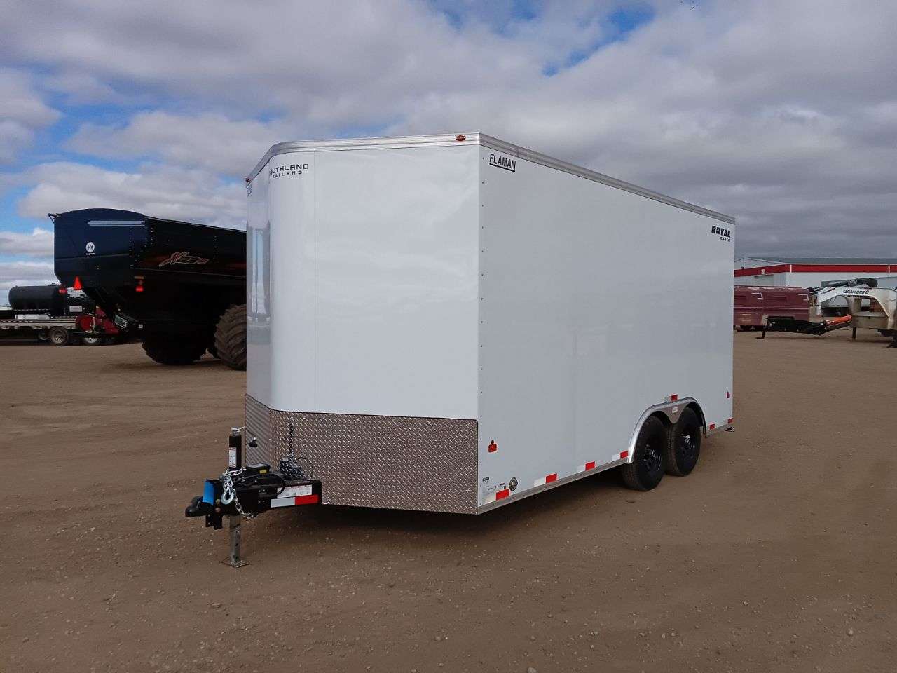 2026 Royal LCH 8'6" x 16' + V-Nose Cargo Trailer