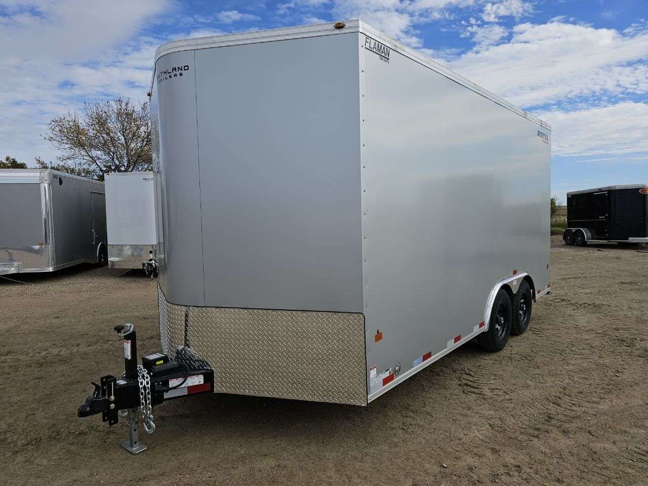 2026 Royal LCH 8'6" x 16' + V-Nose Cargo Trailer