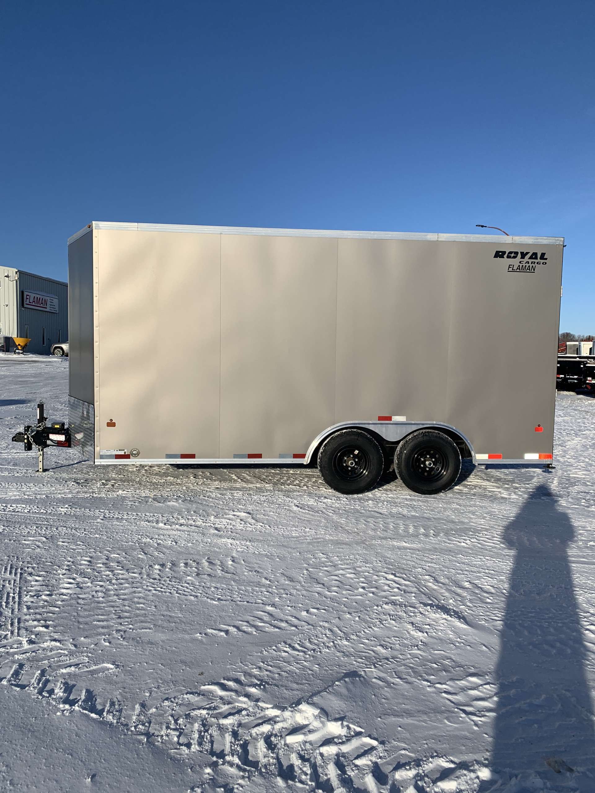 2026 Royal LCH 8'6" x 16' + V-Nose Cargo Trailer