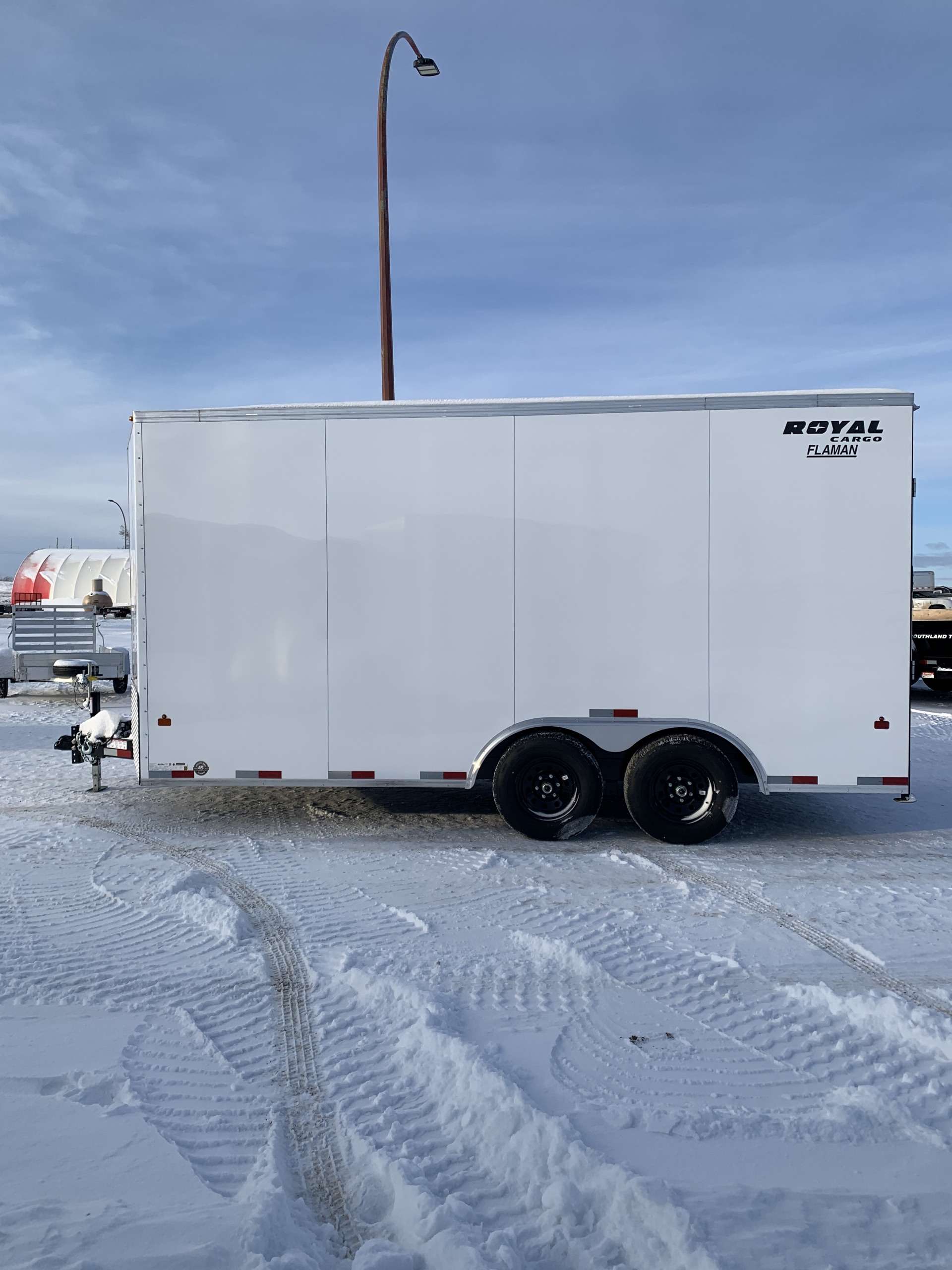 2026 Royal LCH 8'6" x 16' + V-Nose Cargo Trailer
