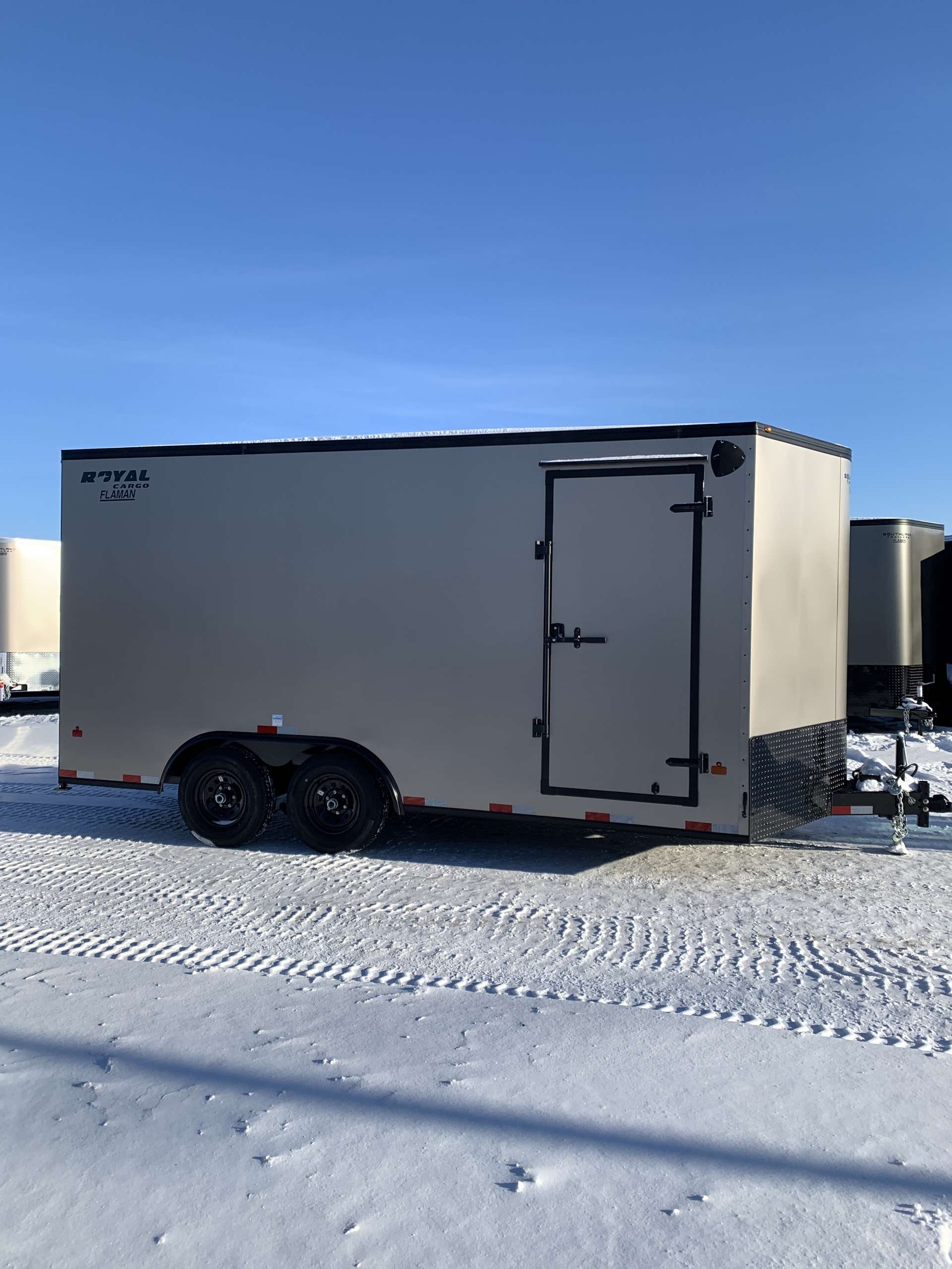 2026 Royal LCH 8'6" x 16' + V-Nose Cargo Trailer