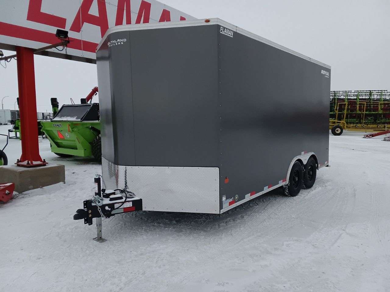 2026 Royal LCH 8'6" x 16' + V-Nose Cargo Trailer