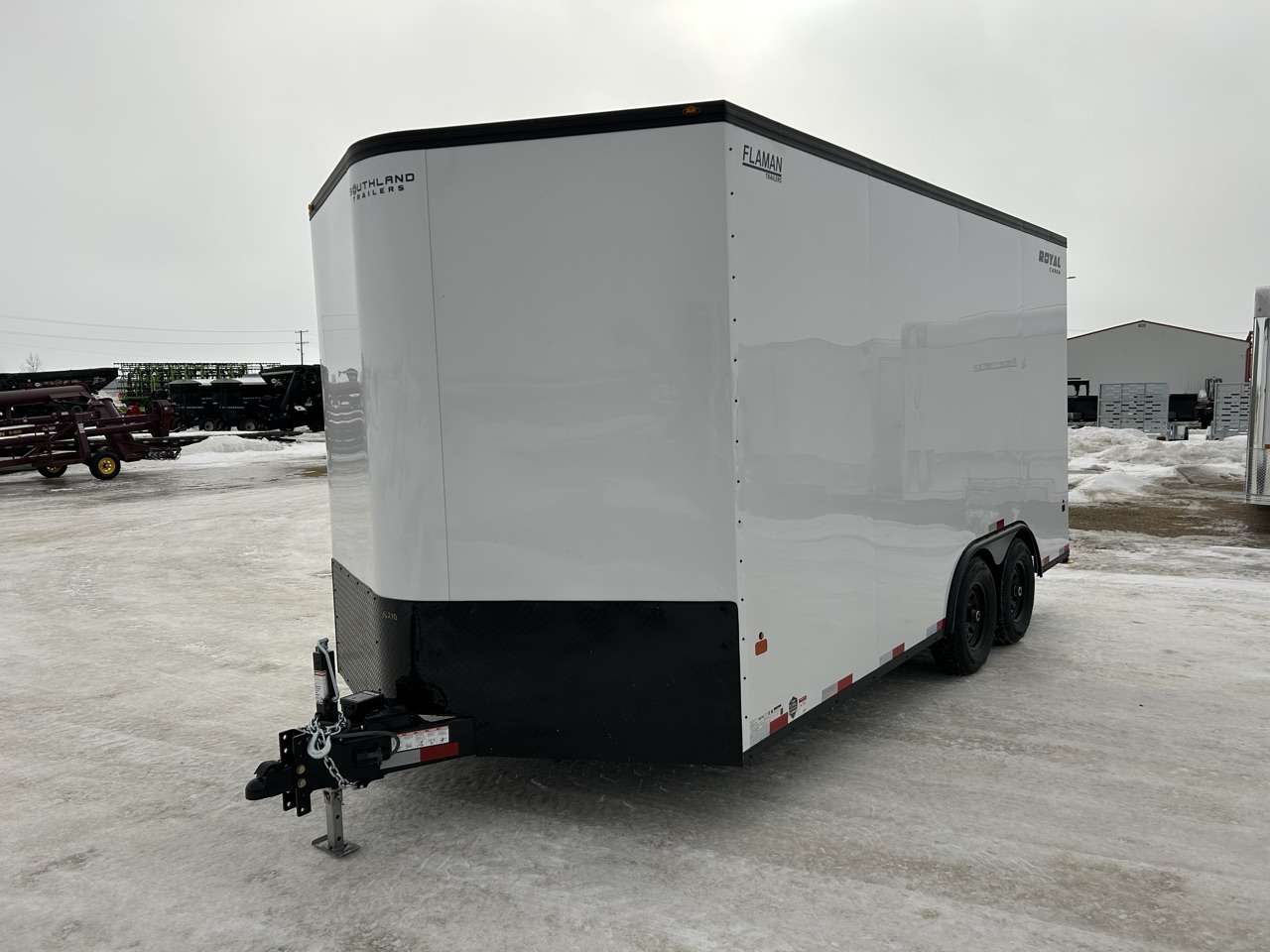 2026 Royal LCH 8'6" x 16' + V-Nose Cargo Trailer