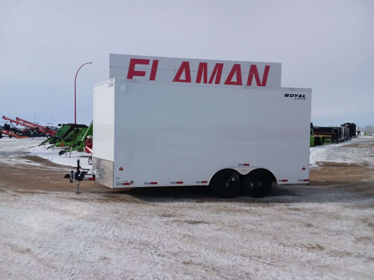 2026 Royal LCH 8'6" x 16' + V-Nose Cargo Trailer