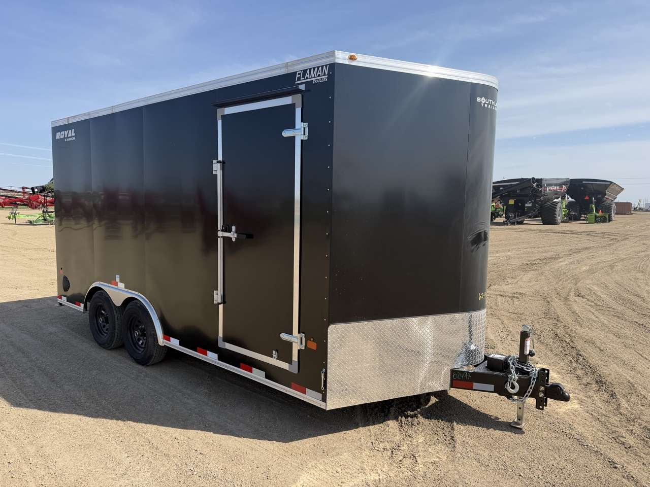 2026 Royal LCH 8'6" x 16' + V-Nose Cargo Trailer