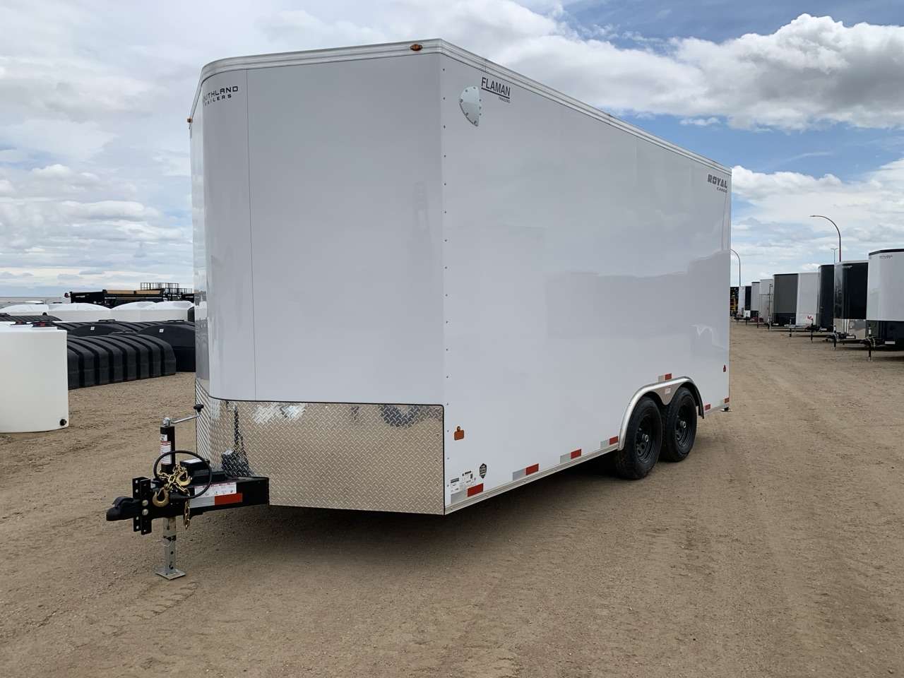 2026 Royal LCH 8'6" x 16' + V-Nose Cargo Trailer