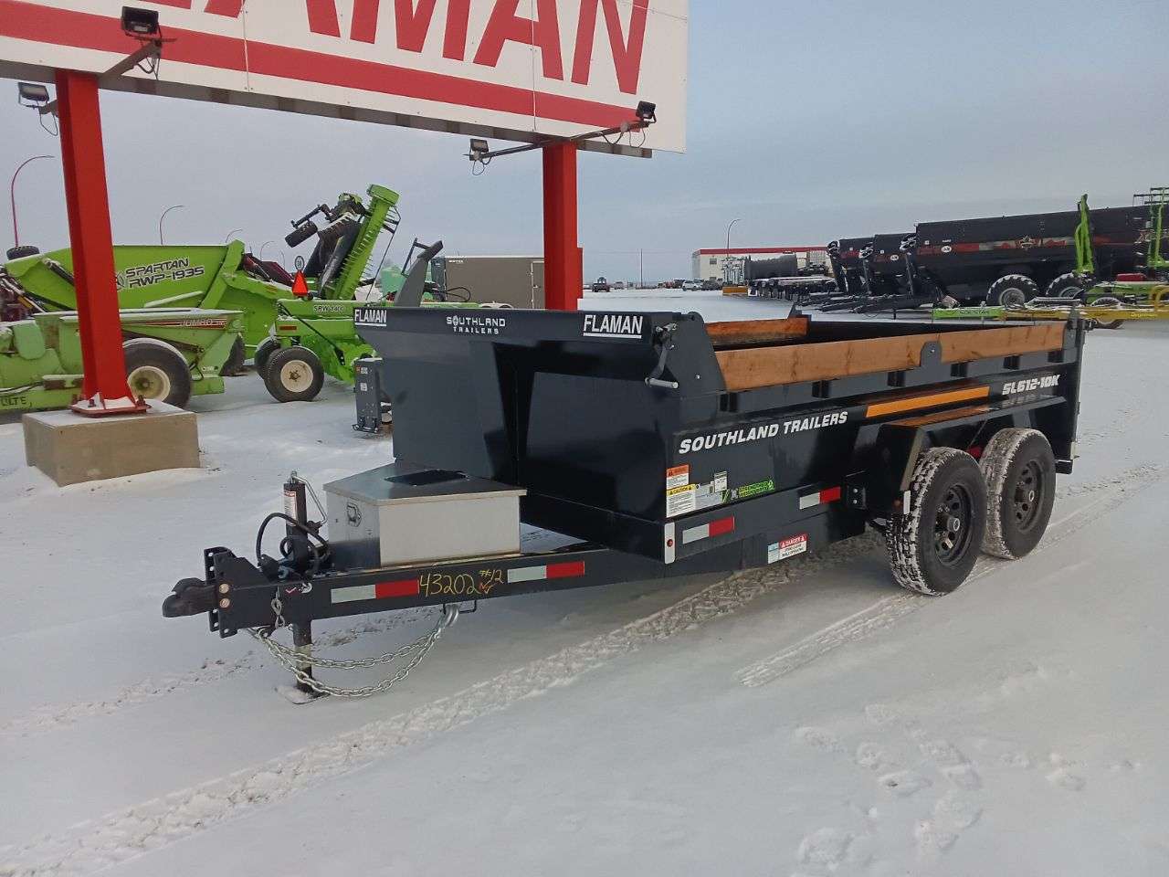 2026 Southland 10K 6' x 12' Dump Trailer