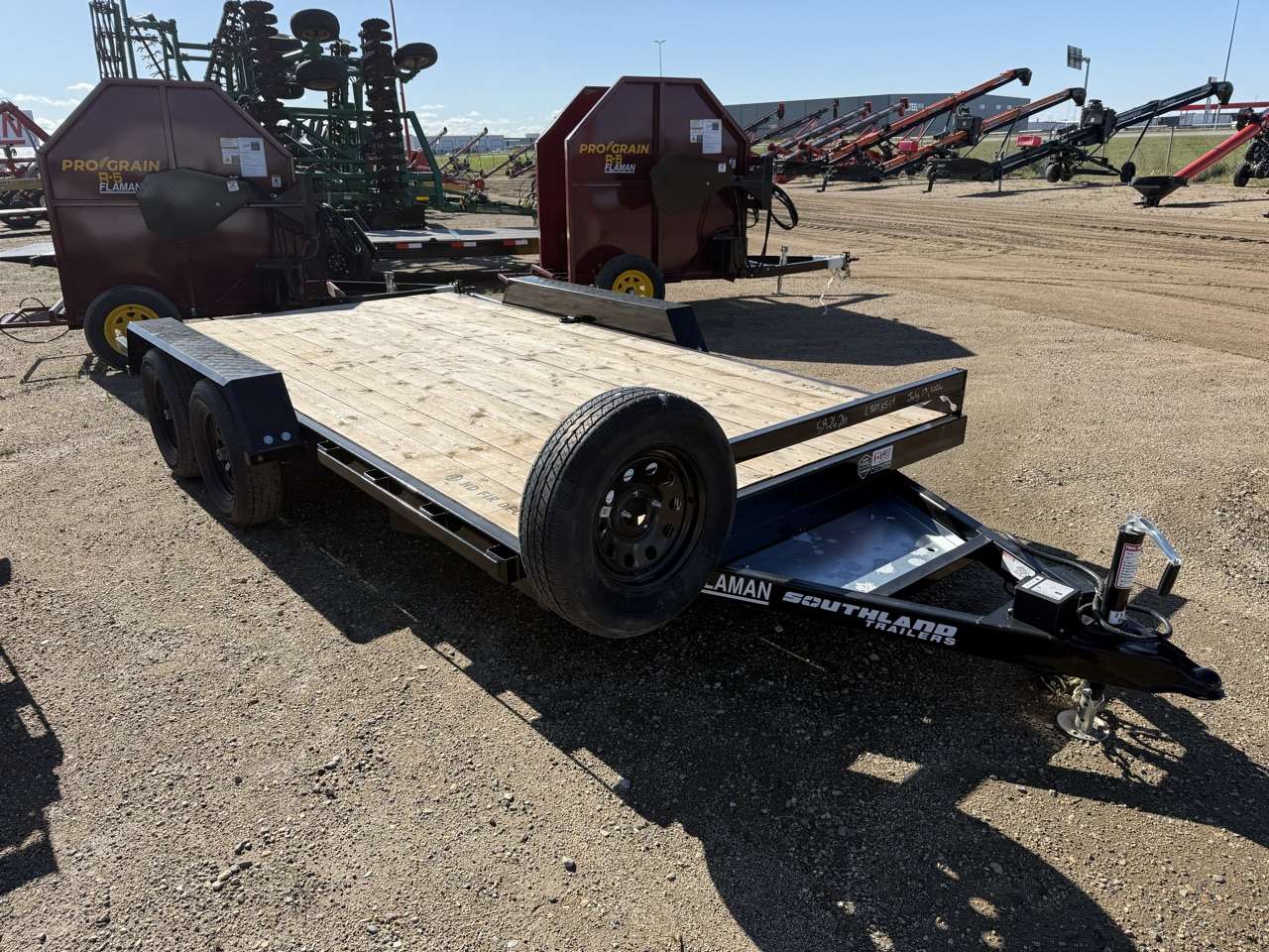 2026 Southland 14' Flat Deck Tandem 3.5K Trailer
