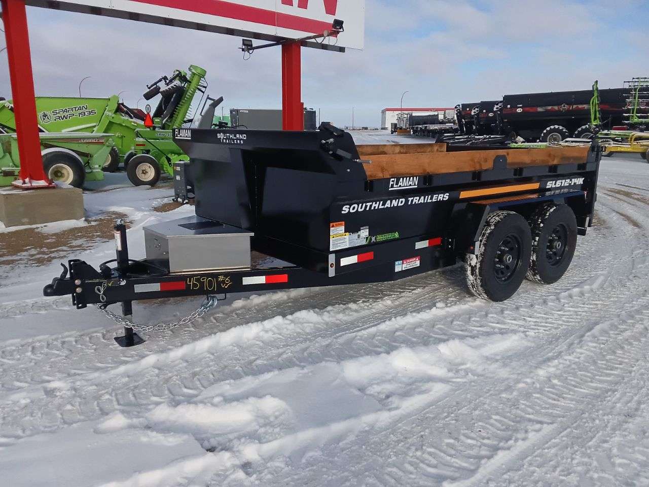 2026 Southland 14K 6' x 12' Dump Trailer