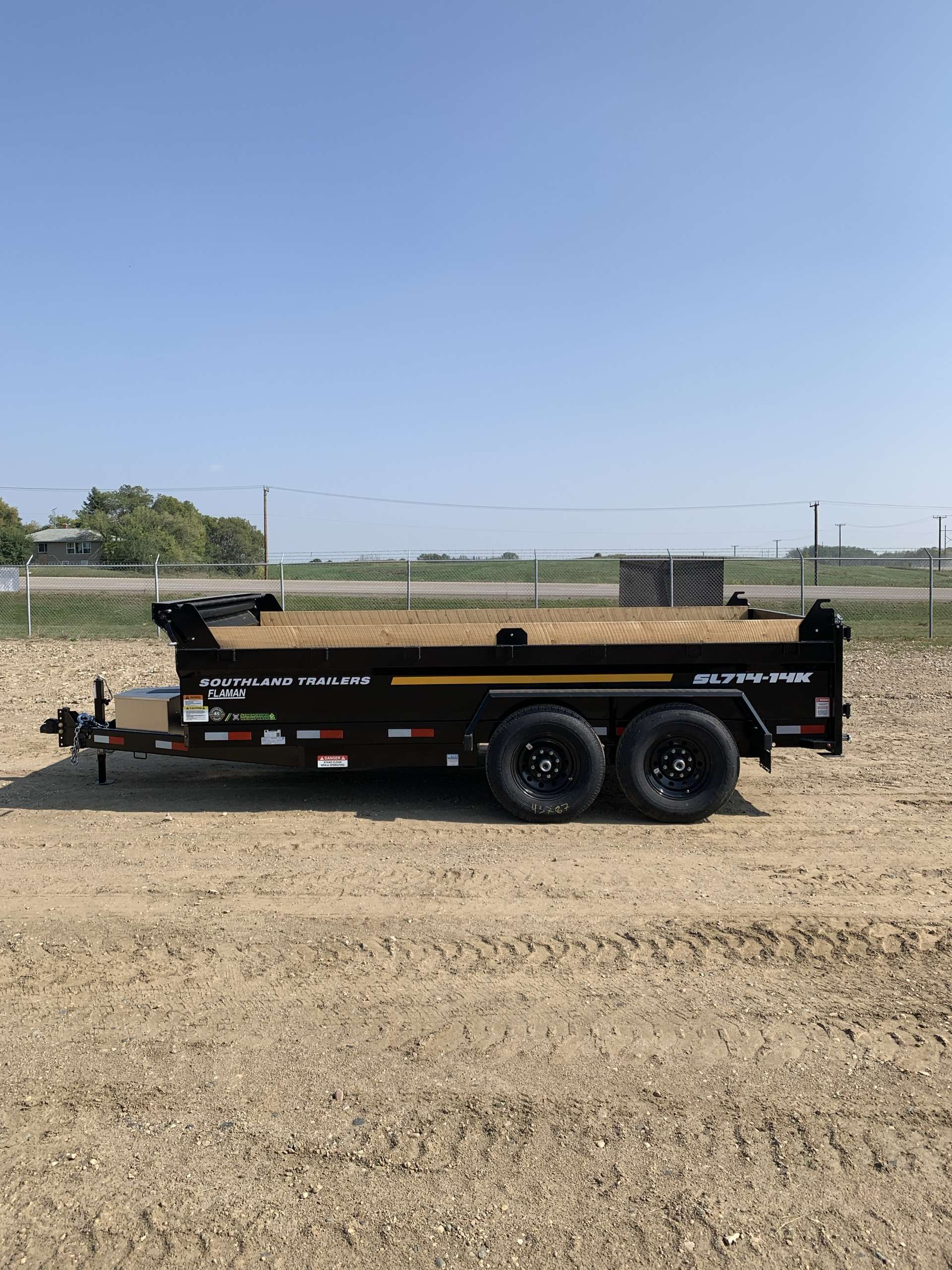 2026 Southland 14K 7' x 14' Dump Trailer