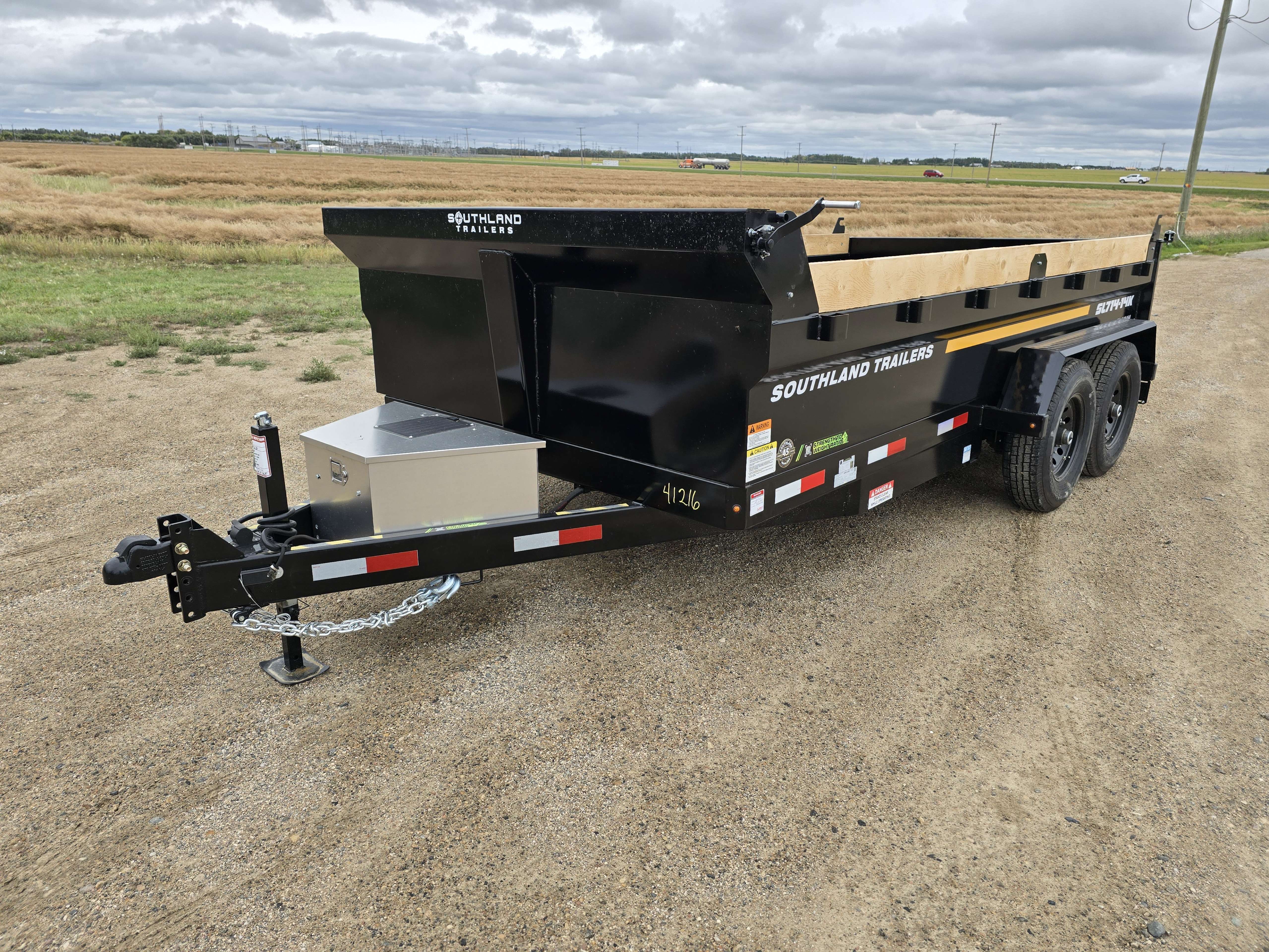 2026 Southland 14K 7' x 14' Dump Trailer