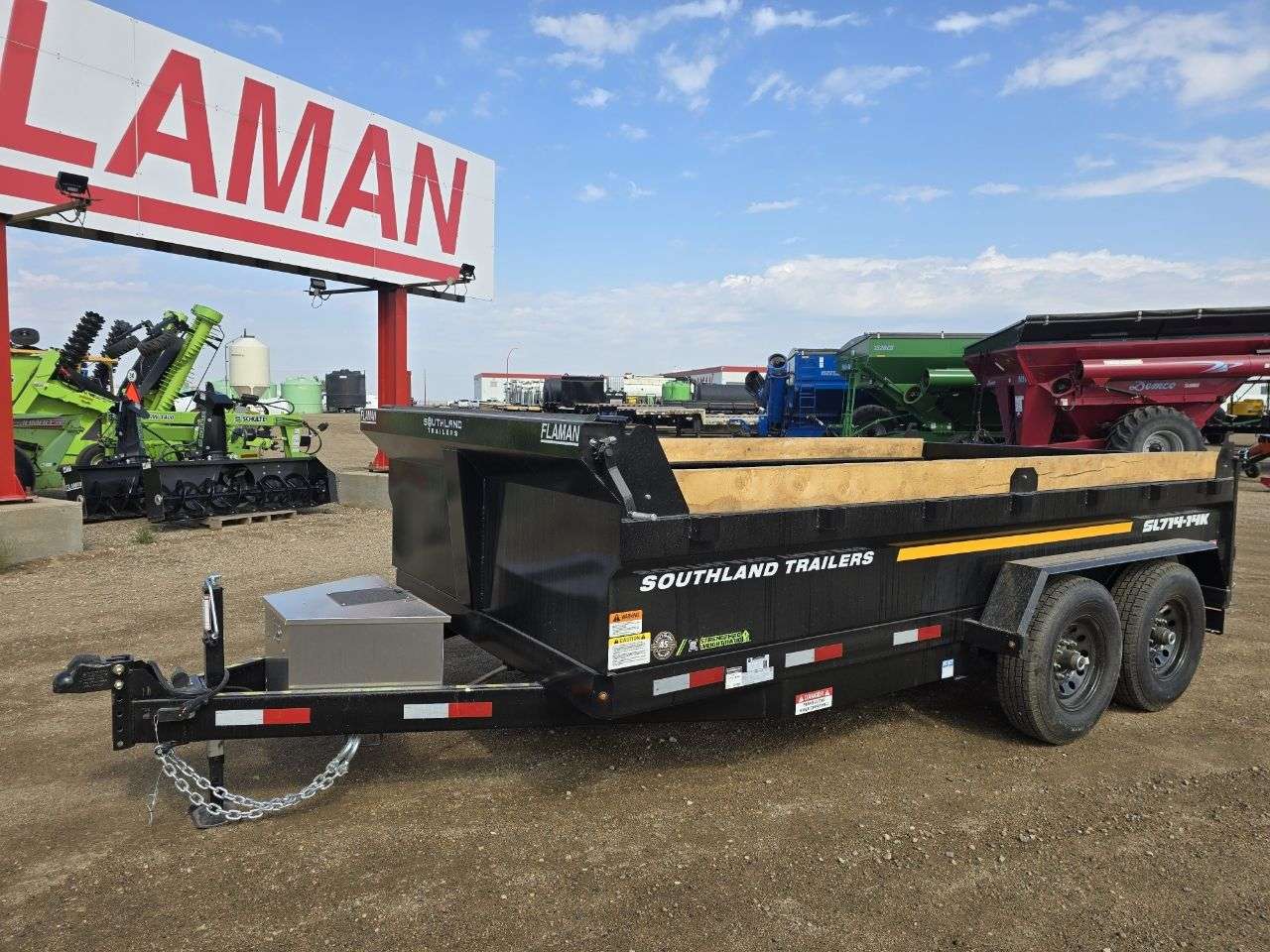 2026 Southland 14K 7' x 14' Dump Trailer