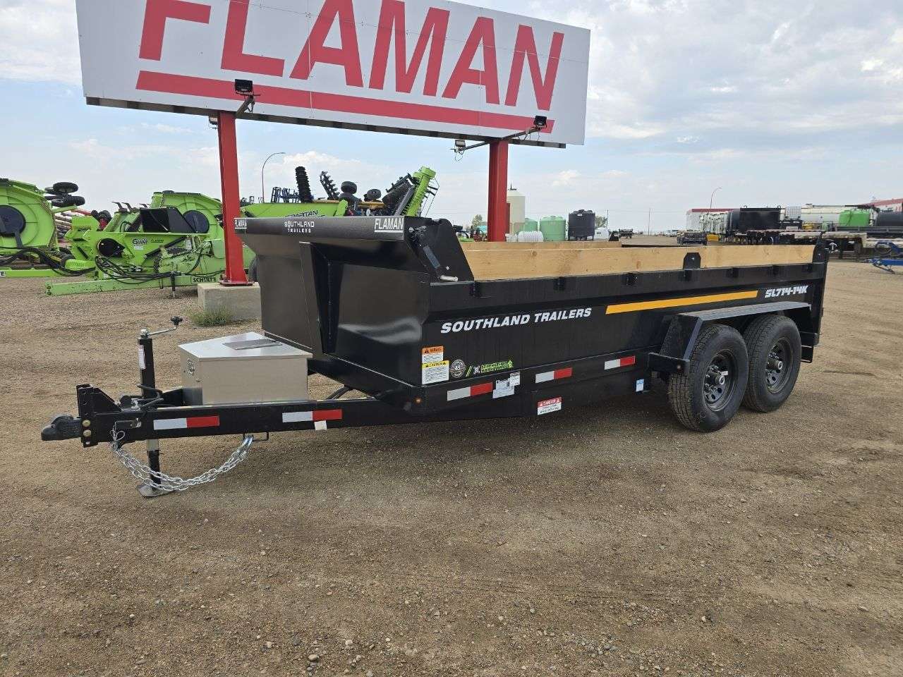 2026 Southland 14K 7' x 14' Dump Trailer