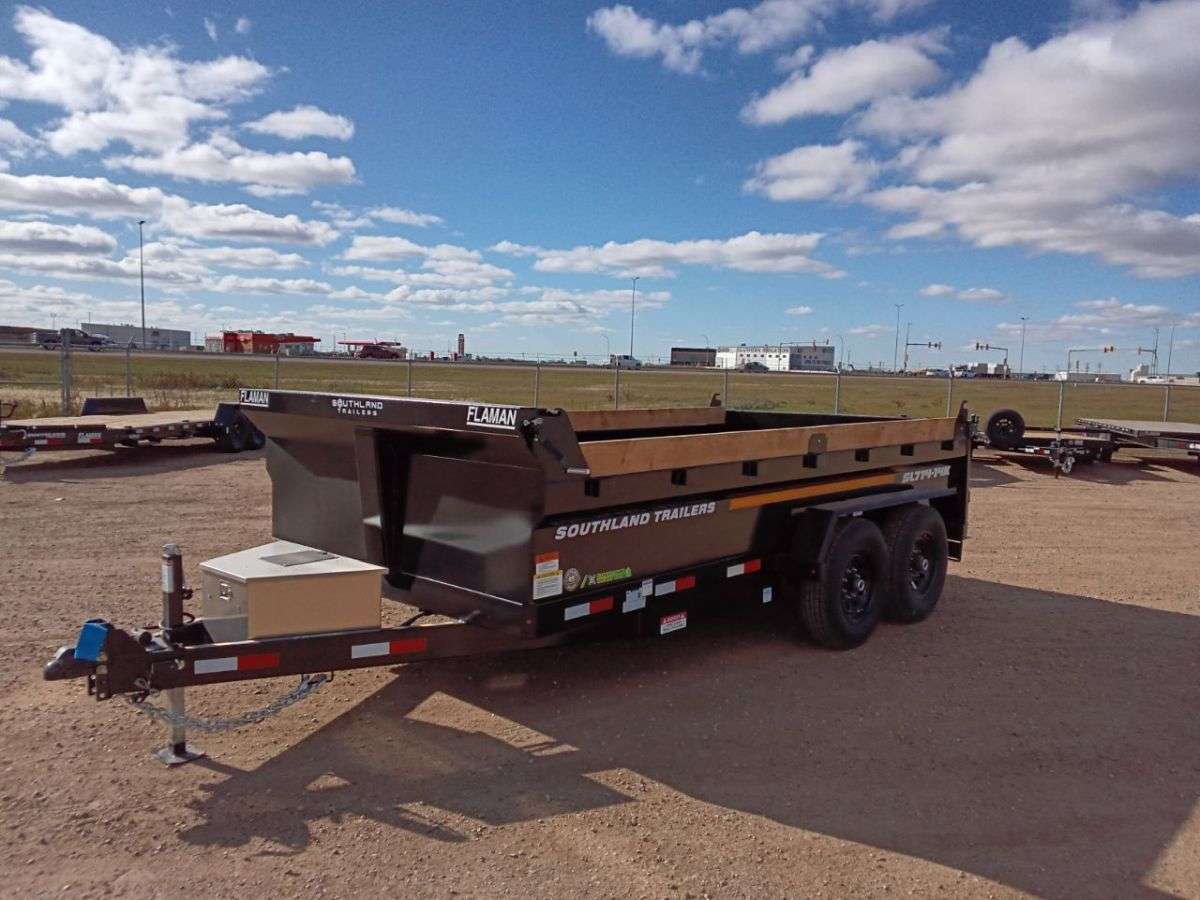 2026 Southland 14K 7' x 14' Dump Trailer