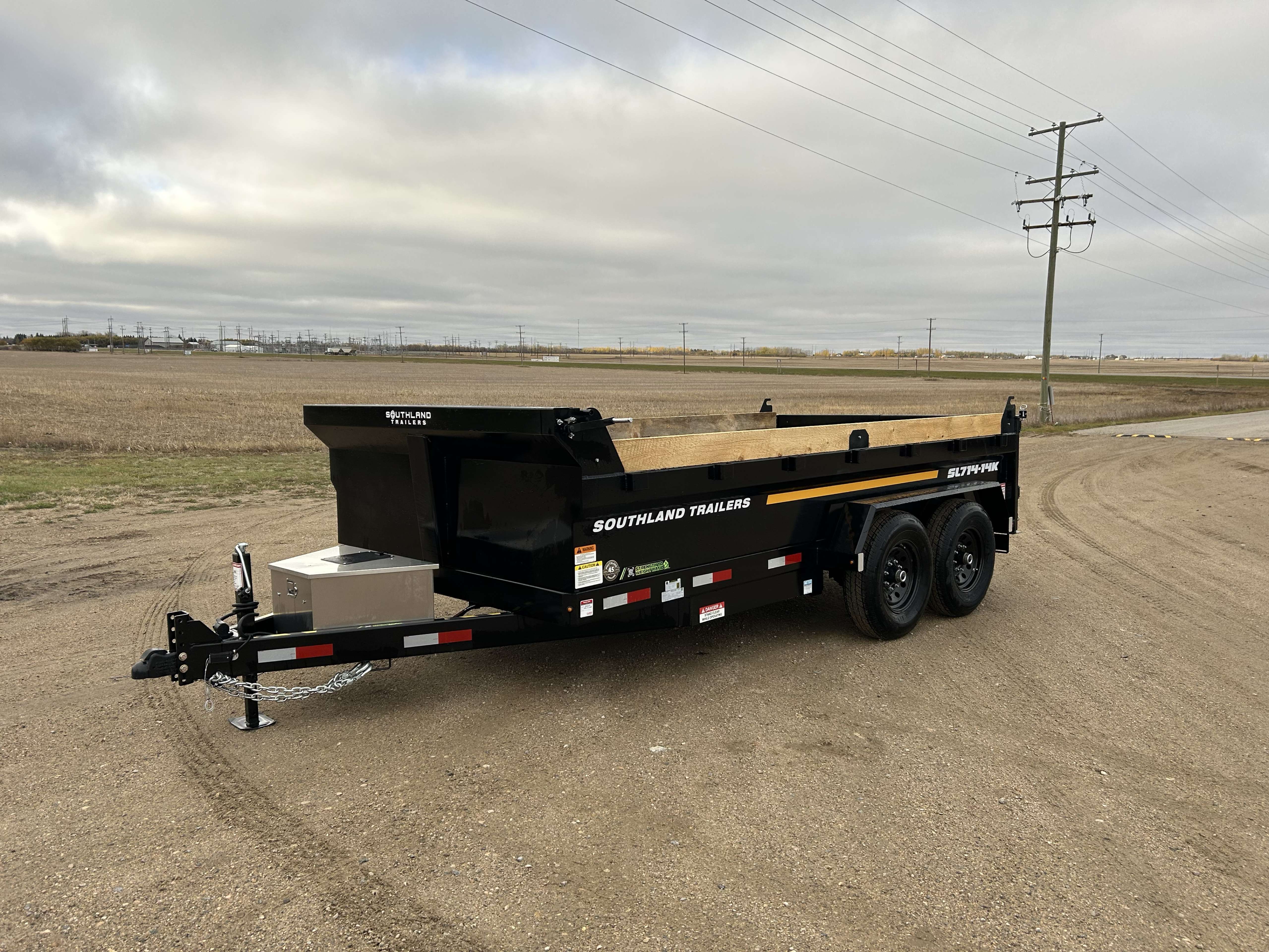 2026 Southland 14K 7' x 14' Dump Trailer