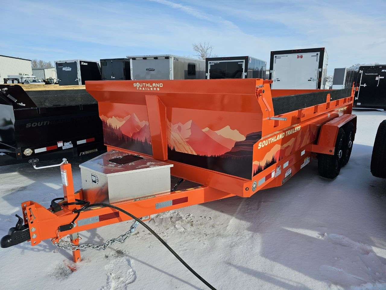 2026 Southland 14K 7' x 14' Dump Trailer