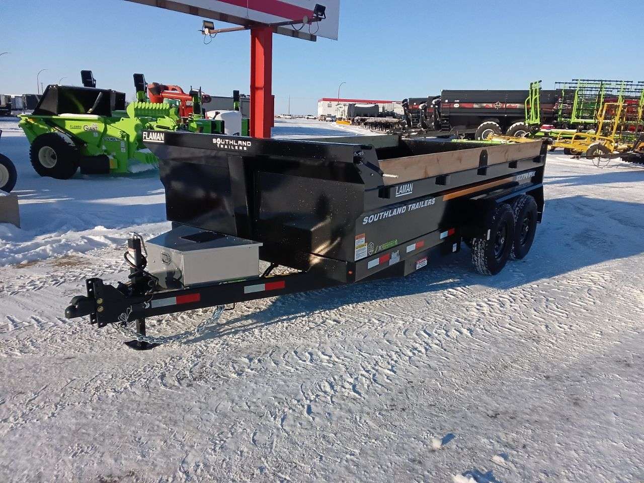 2026 Southland 14K 7' x 14' Dump Trailer