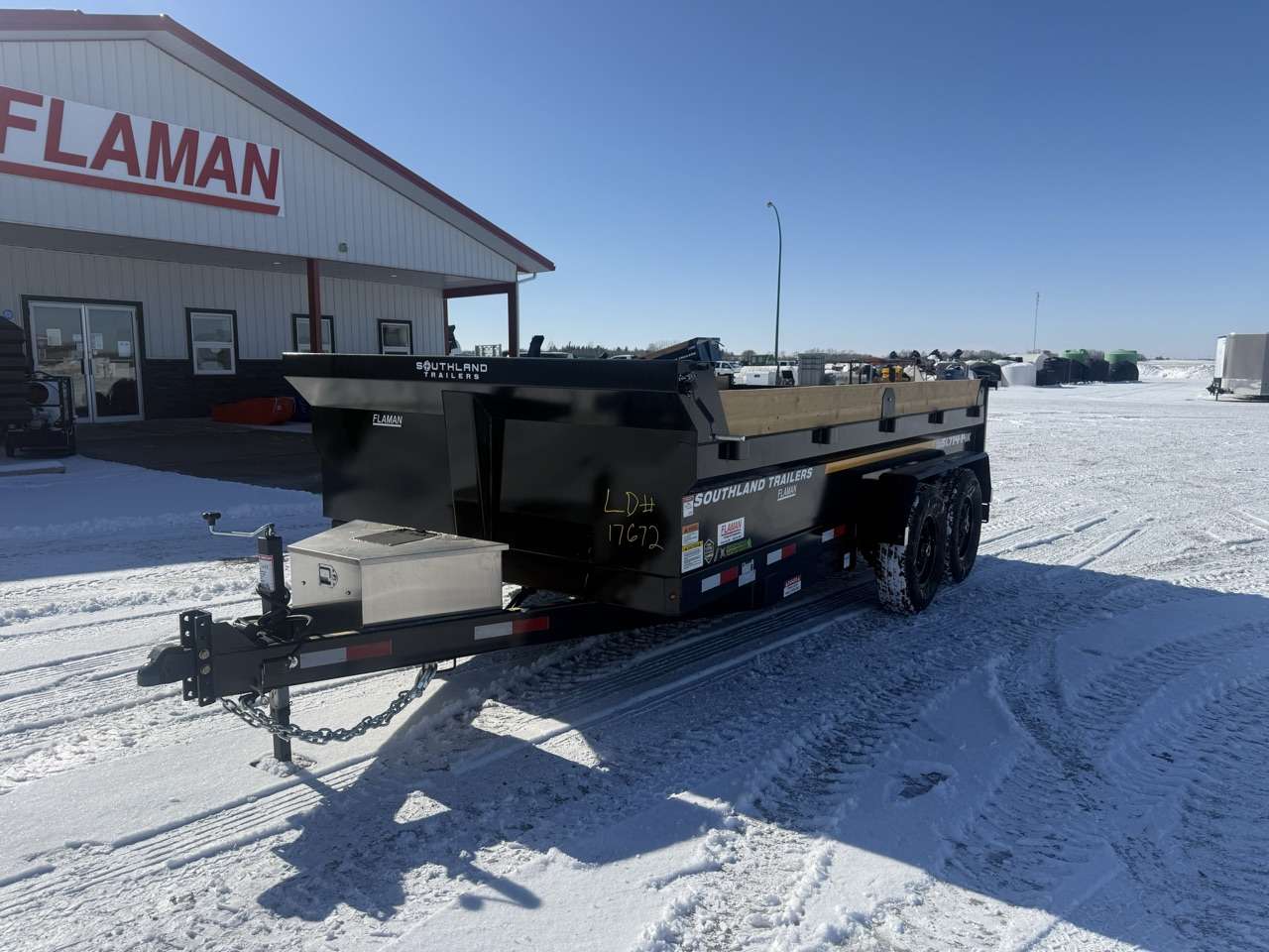 2026 Southland 14K 7' x 14' Dump Trailer