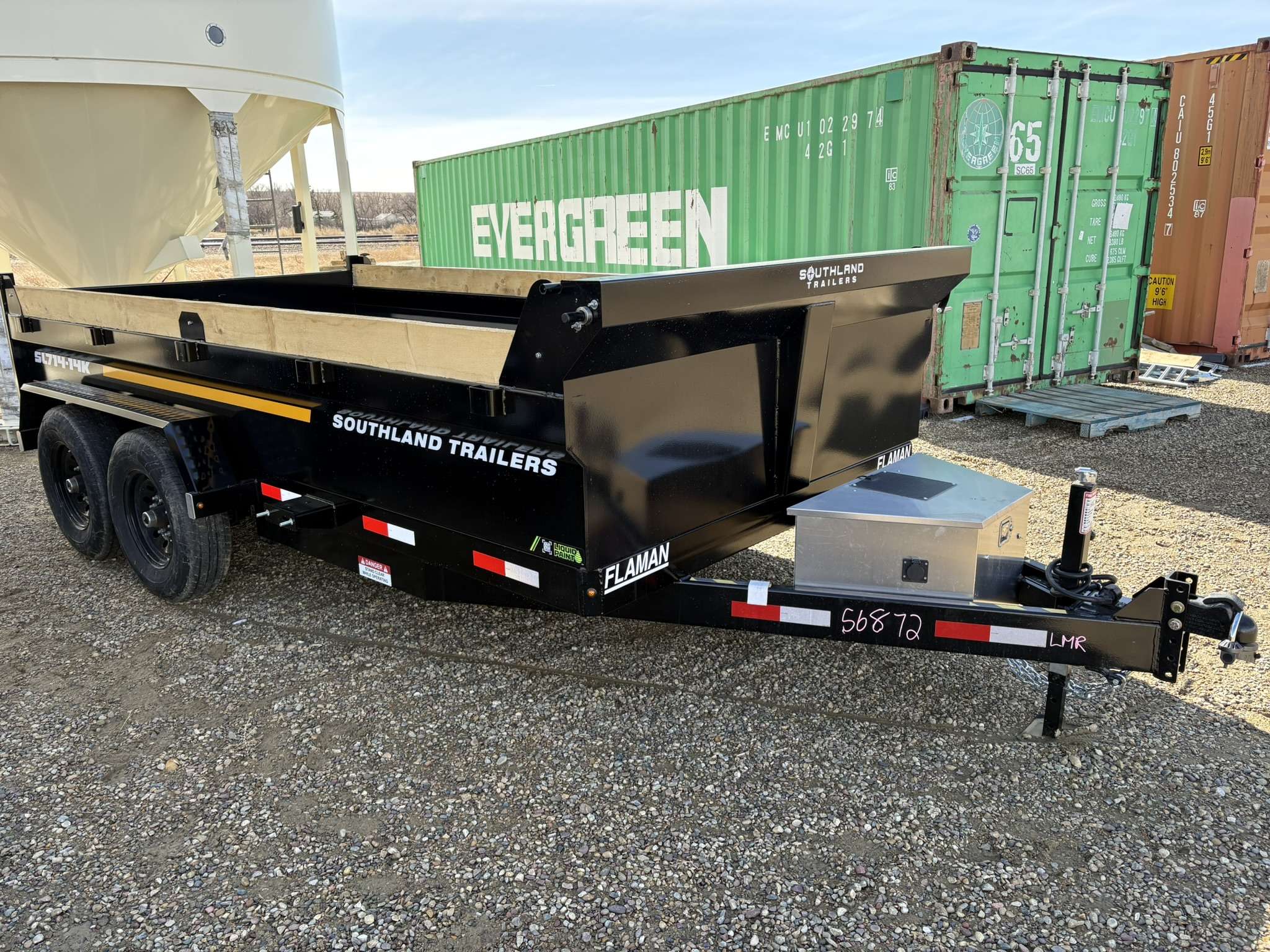 2026 Southland 14K 7' x 14' Dump Trailer