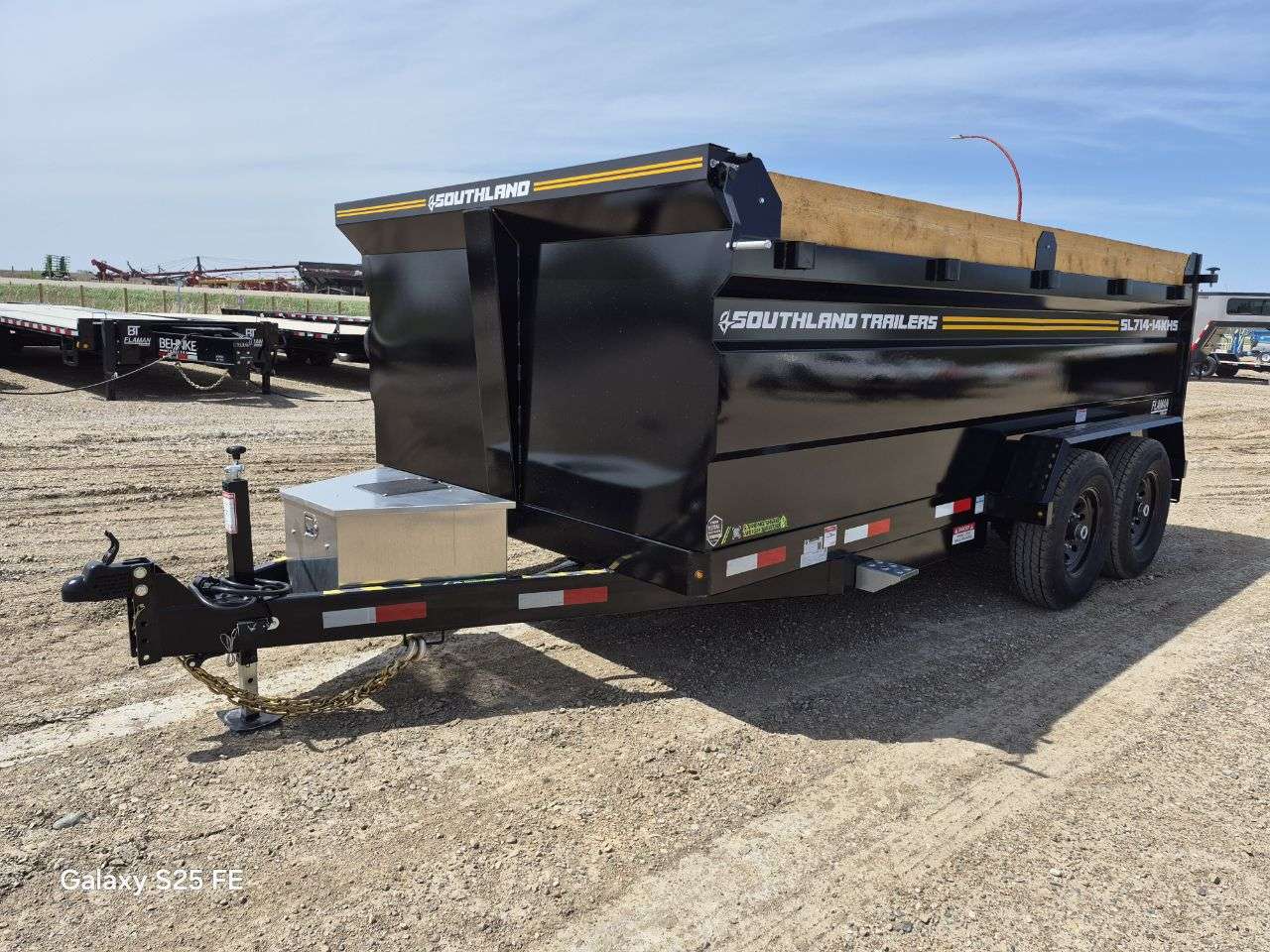 2026 Southland 14K 7' x 14' High Side Dump Trailer