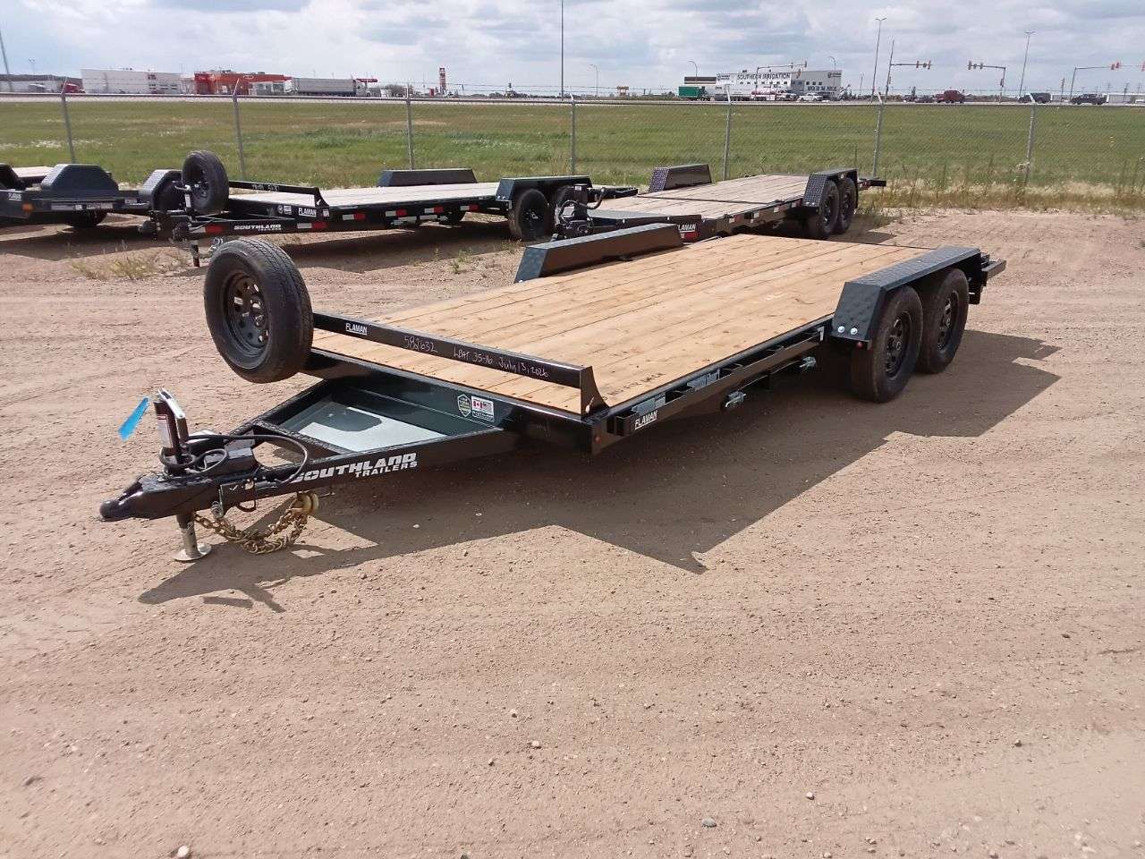 2026 Southland 16' Flat Deck Tandem 3.5K Trailer