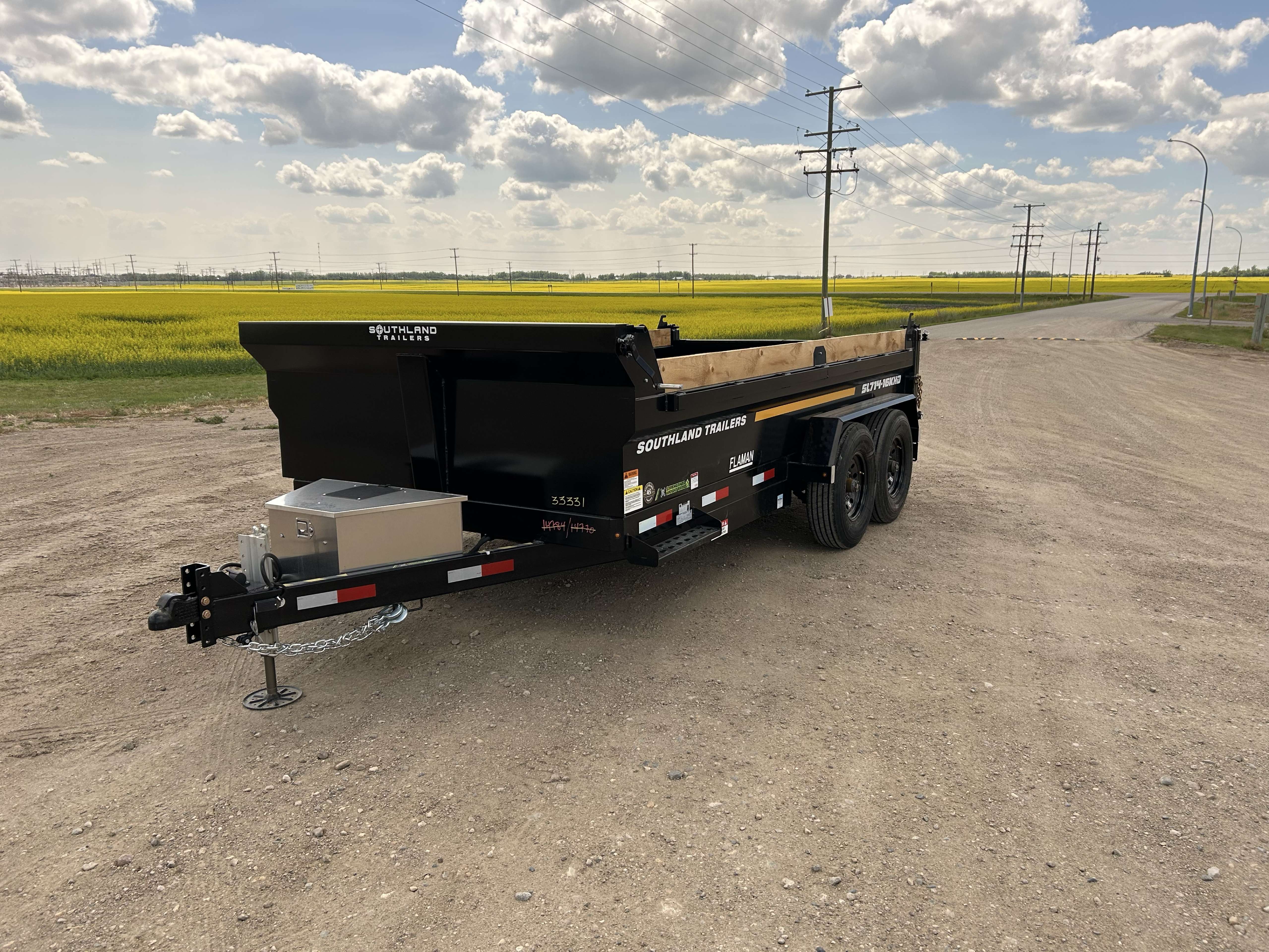 2026 Southland 16K 7' x 14' Heavy Duty Dump