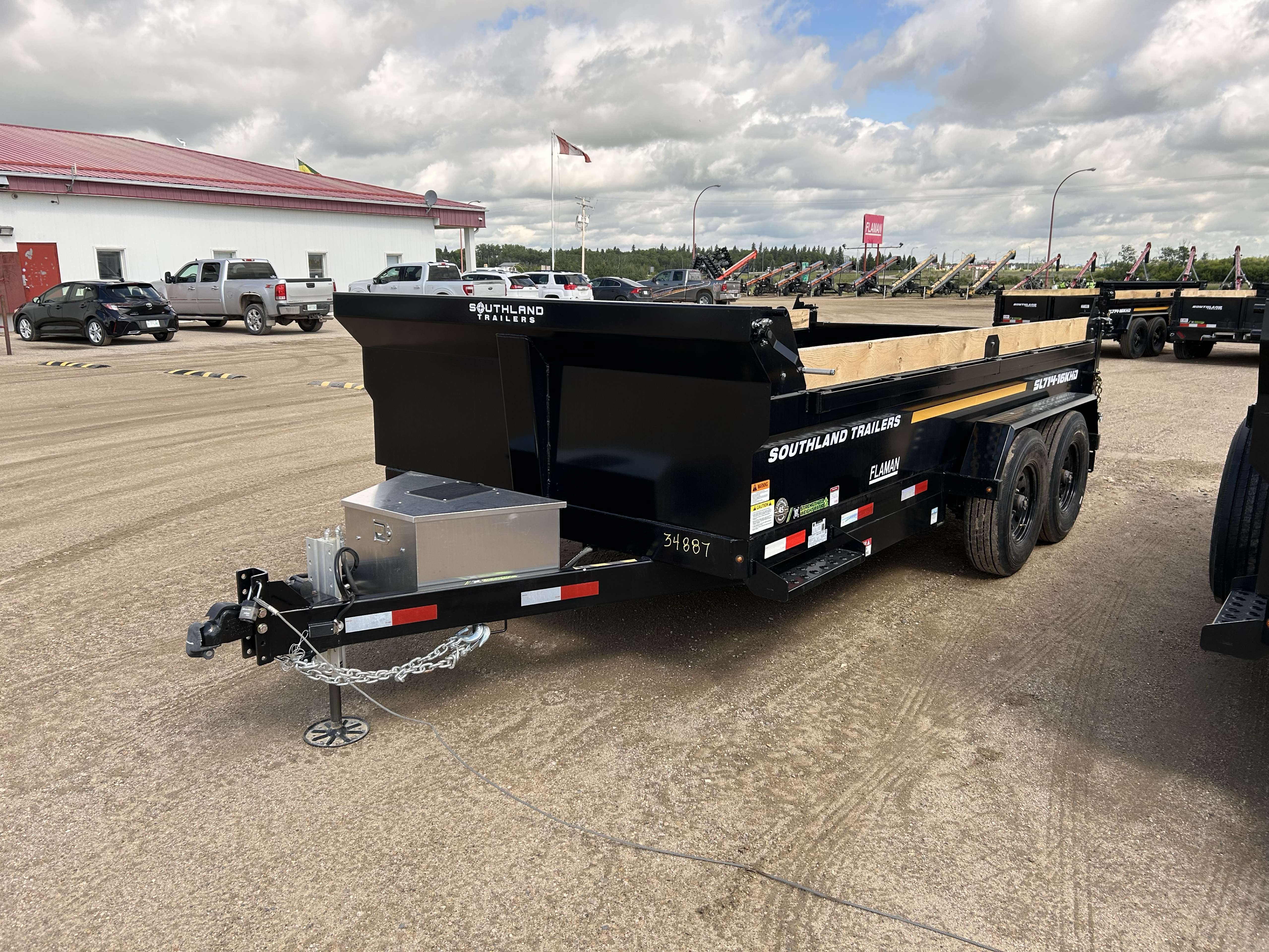 2026 Southland 16K 7' x 14' Heavy Duty Dump