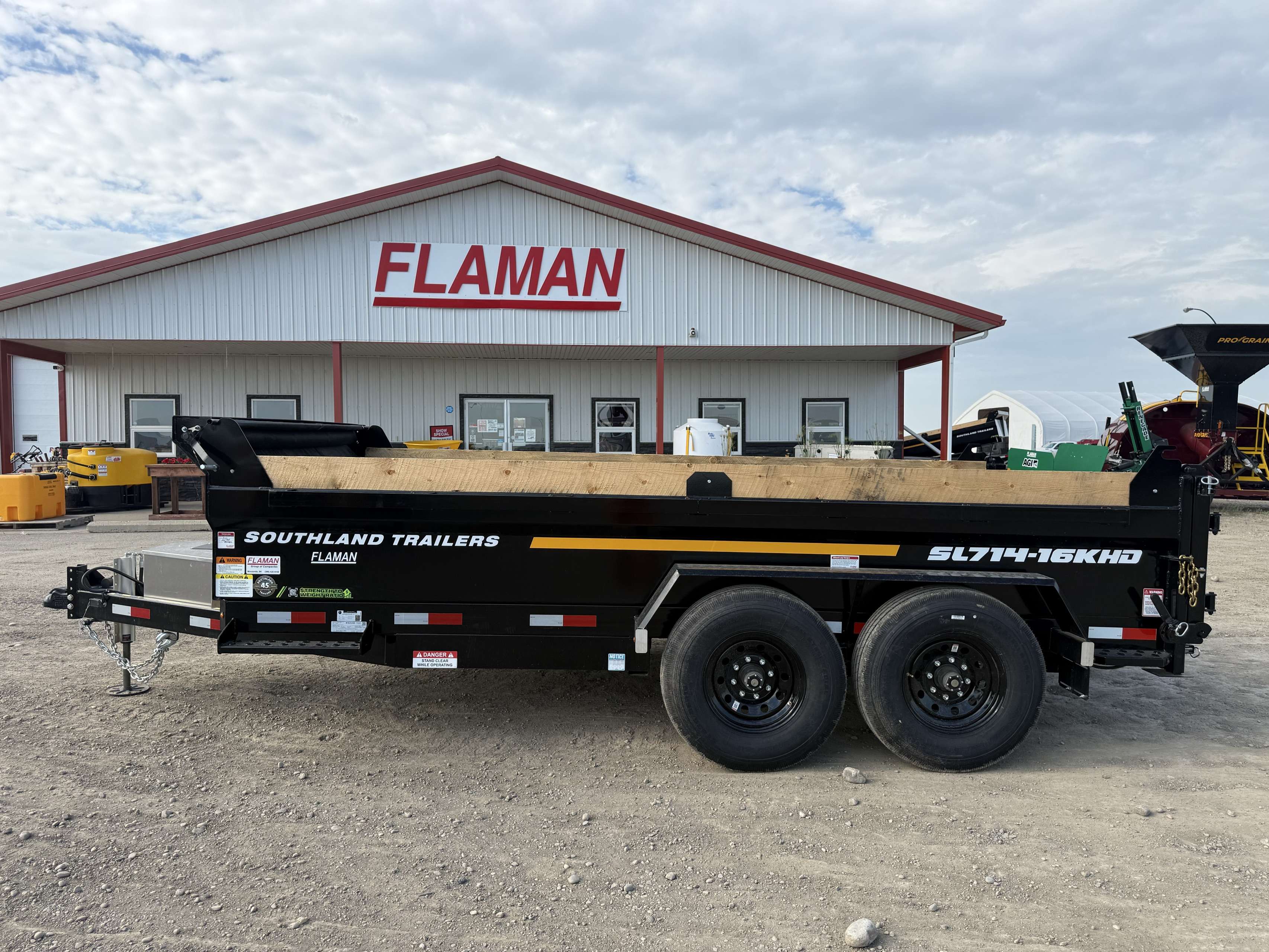 2026 Southland 16K 7' x 14' Heavy Duty Dump Trailer