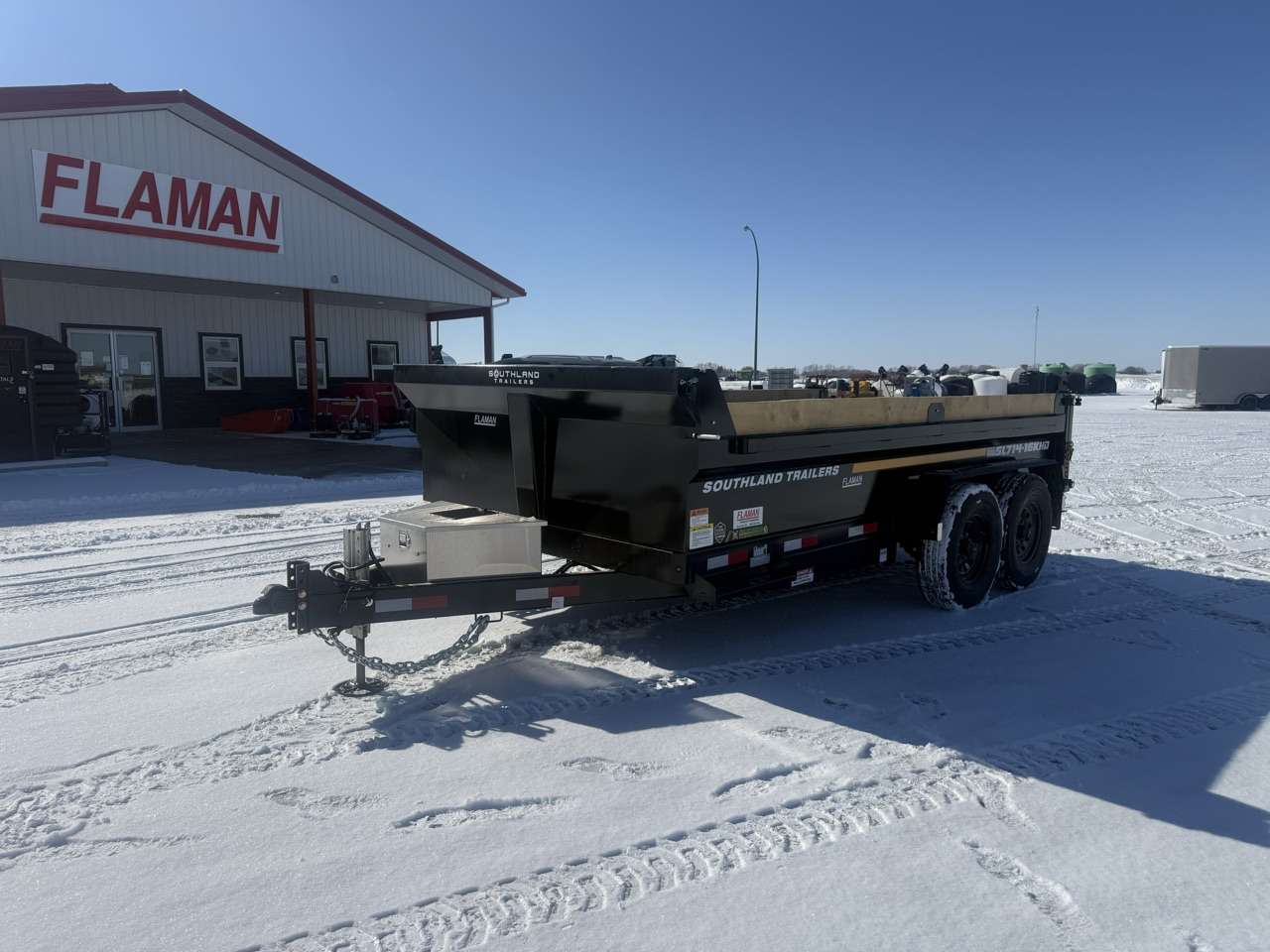 2026 Southland 16K 7' x 14' Heavy Duty Dump Trailer